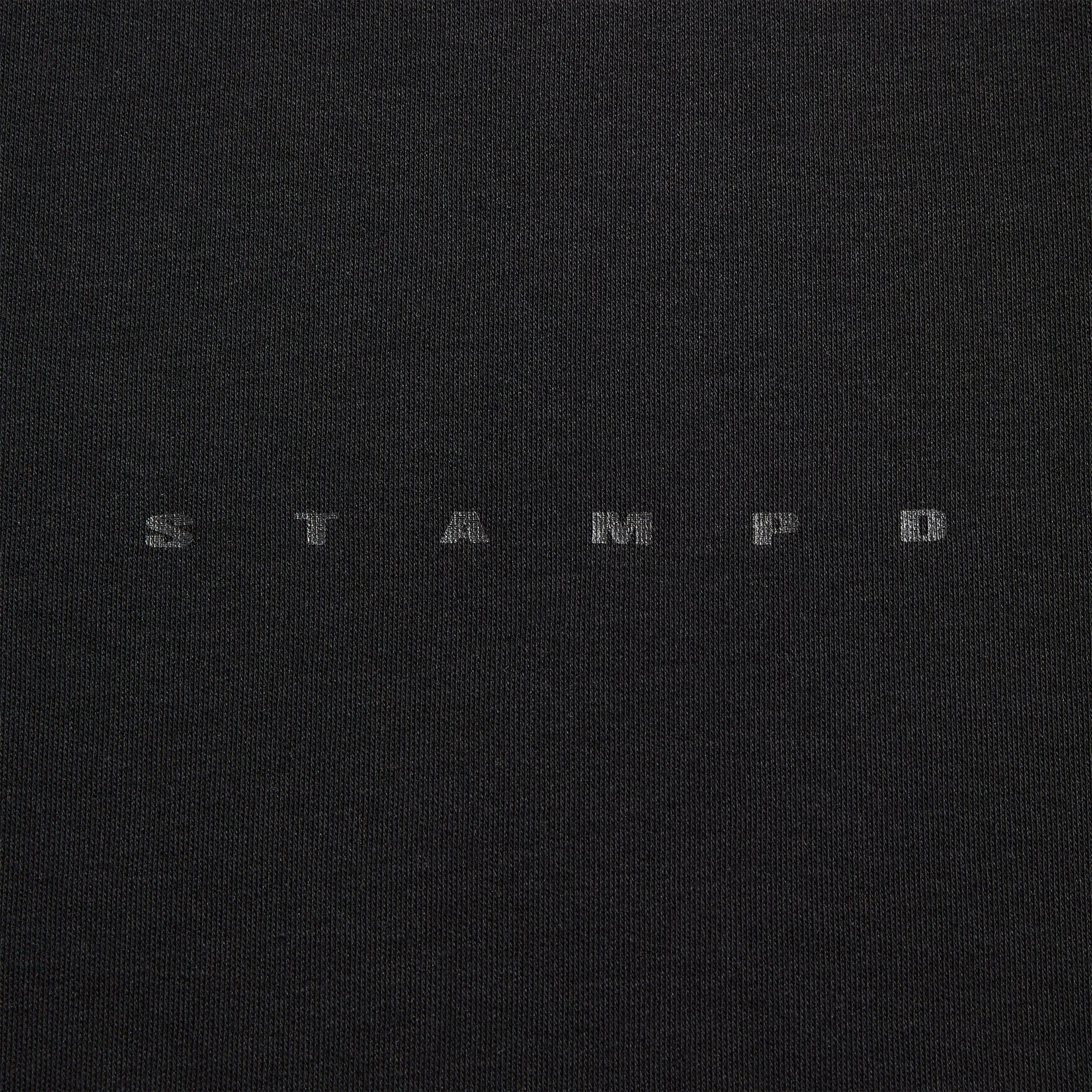 Stampd Double Layer Long Sleeve Relaxed Tee - Black / White
