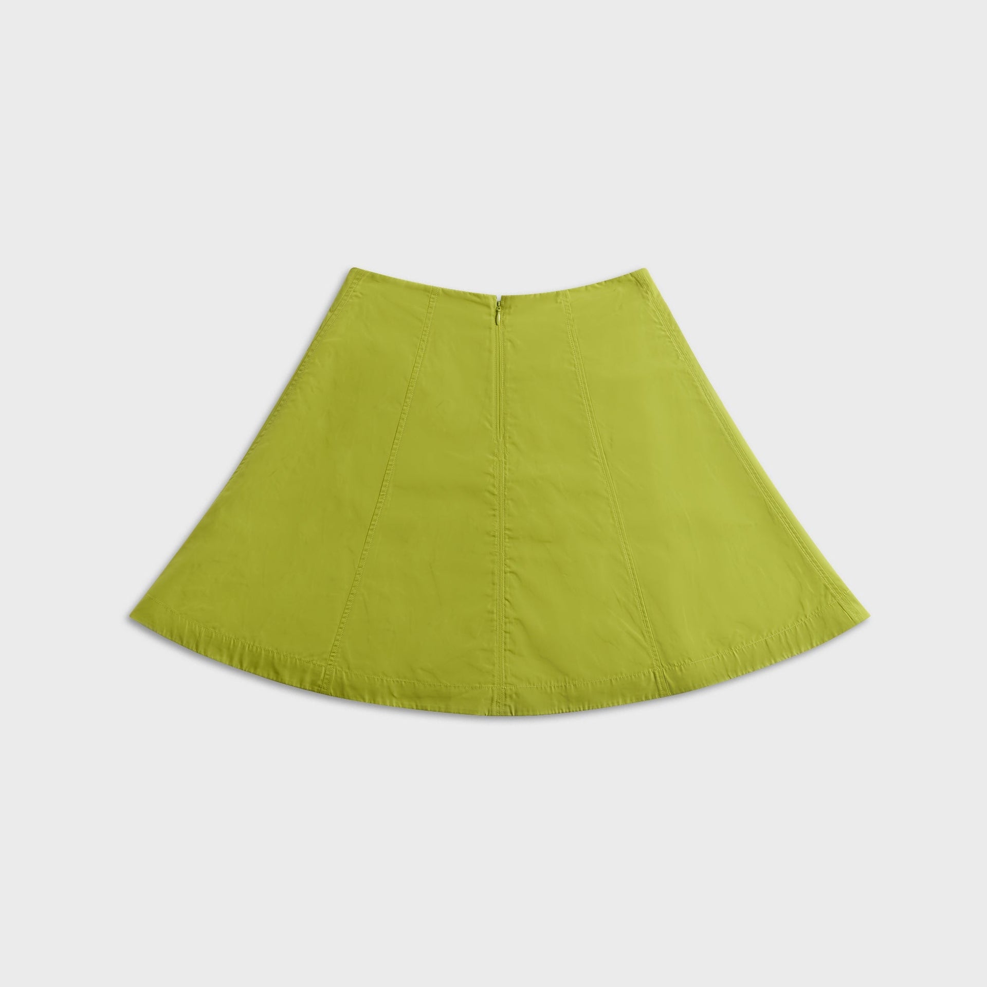 Sandy Liang Constance Skirt in Chartreuse