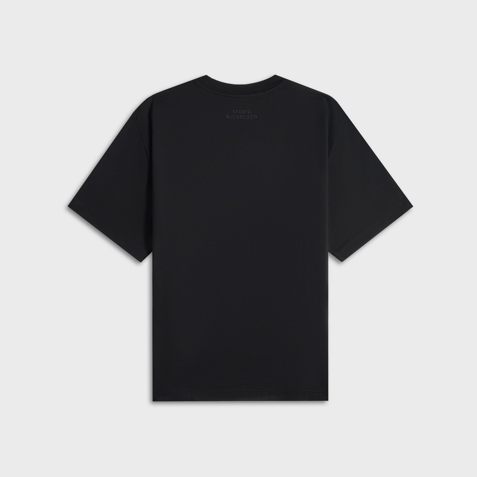 Studio Nicholson Lay Boxy Fit Tee - Black