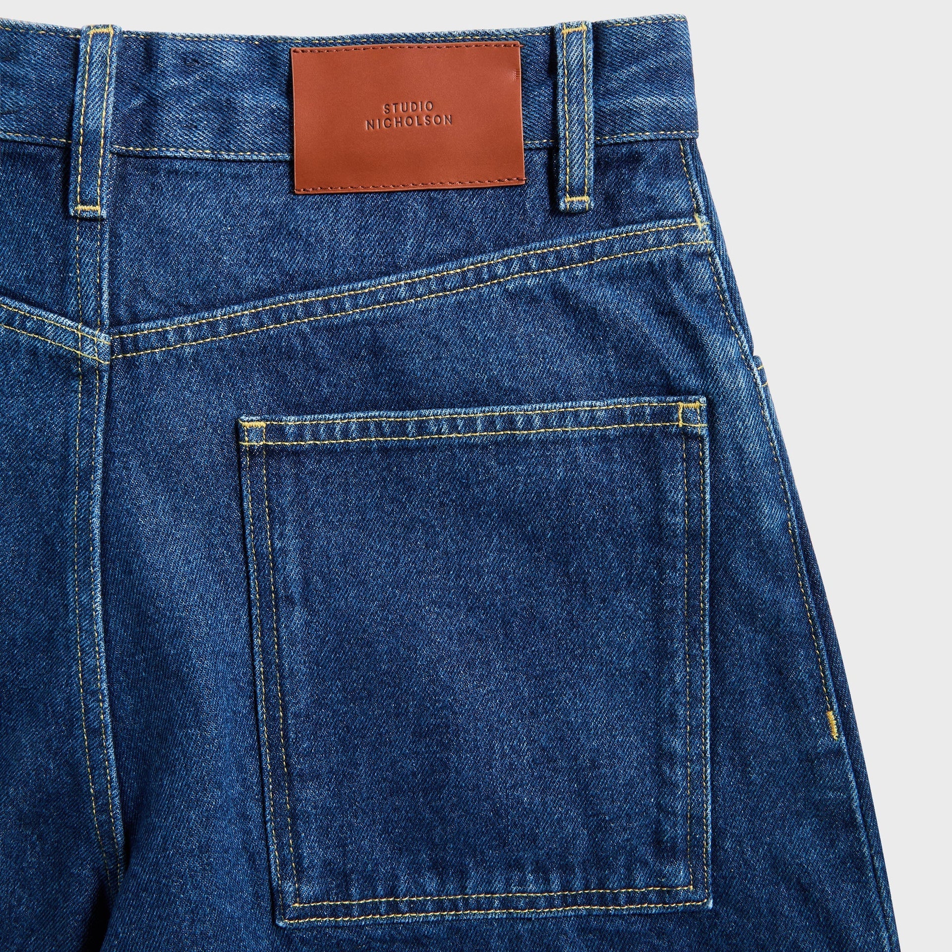 Studio Nicholson Volume Pant - Indigo Wash