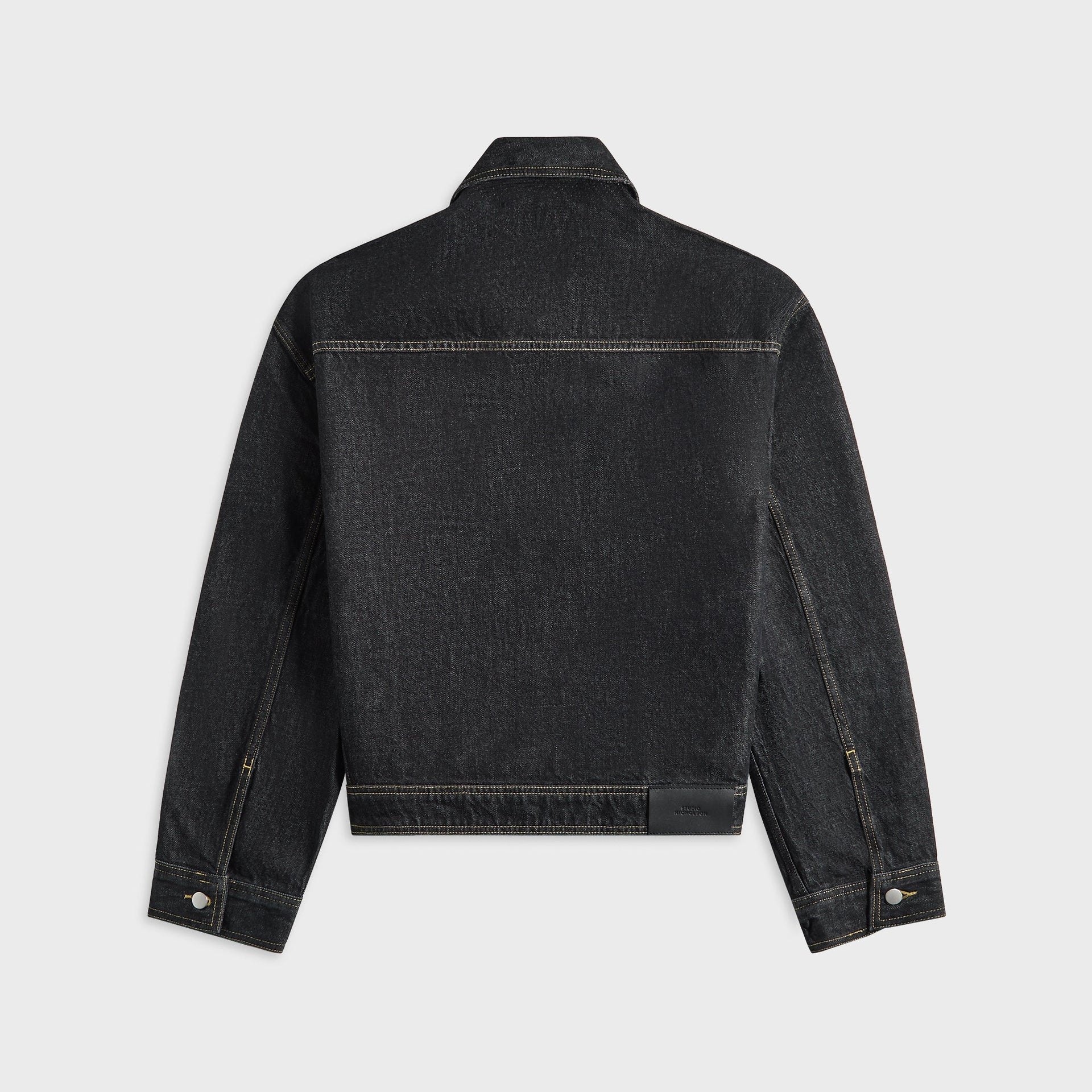 Studio Nicholson Classic Denim Jacket - Black