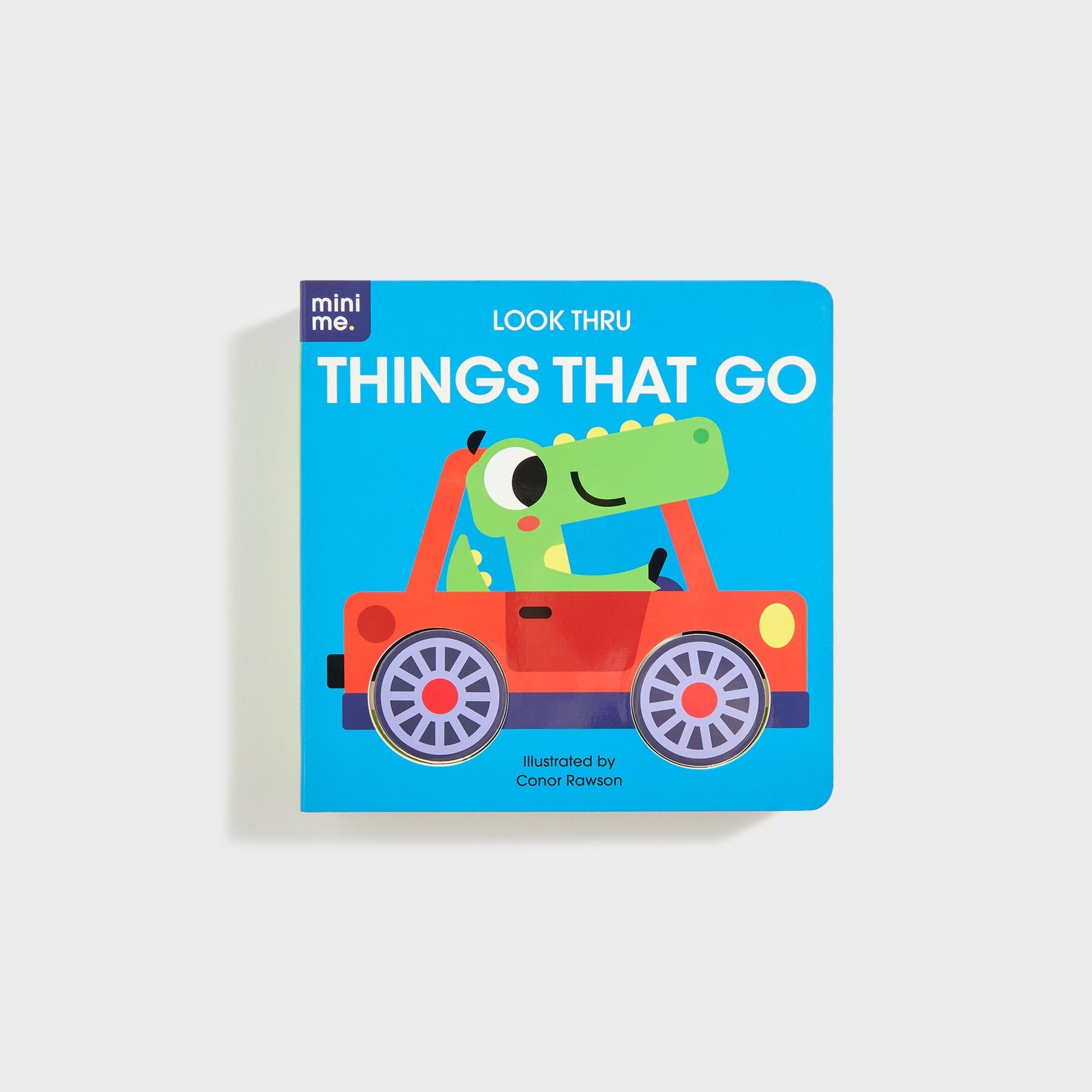 Simon & Schuster Look Thru Things that Go Board book with Fun CutinOuts