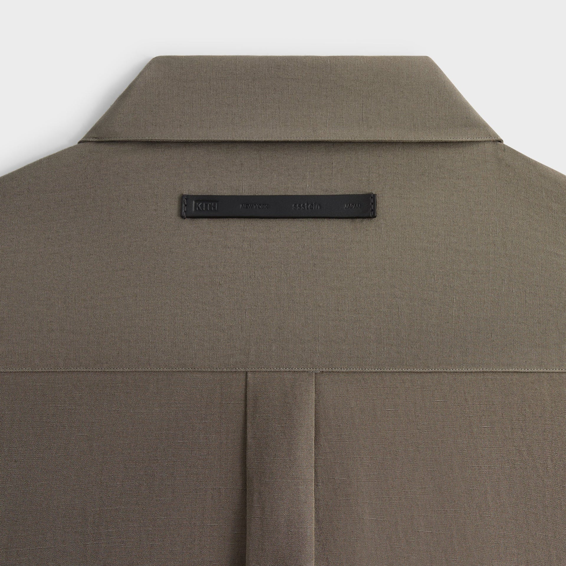 Kith 101 for ssstein Rayon Linen Button Down Shirt - Everglades