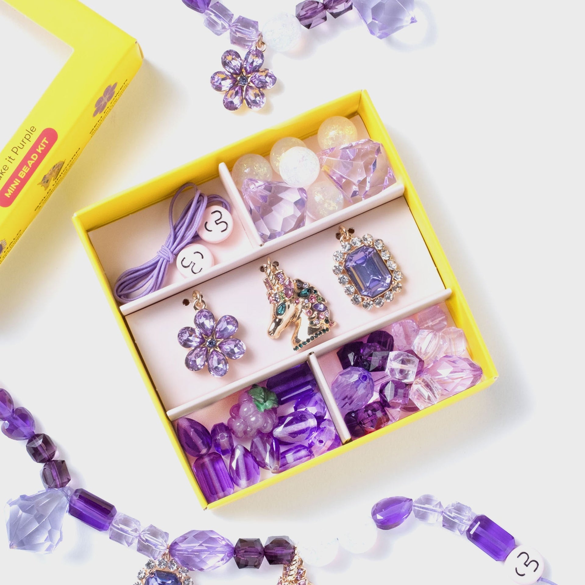 Super Smalls Make It Purple Mini Bead Kit