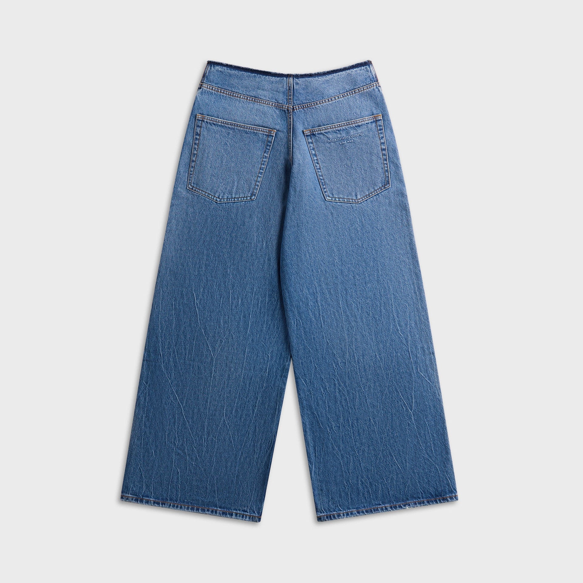 Alexander Wang Surge Wide Leg Jean - Blue