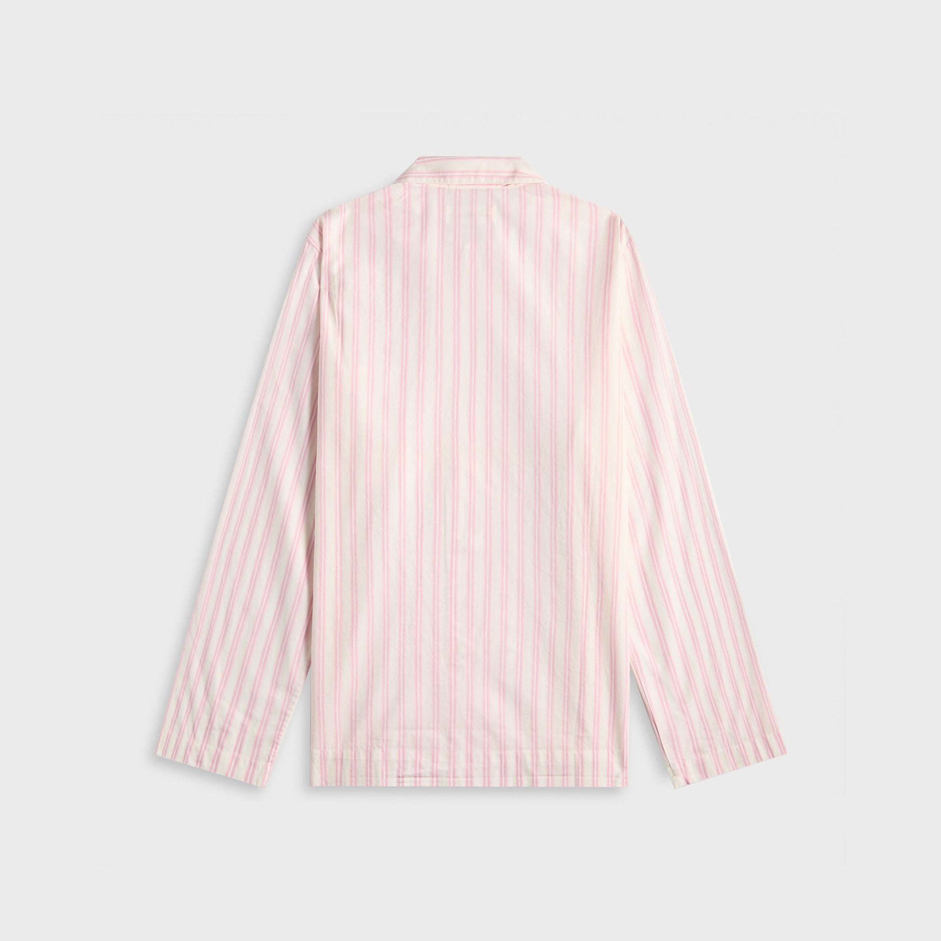 Tekla Cotton Poplin Pyjama Shirt in Hatty Stripes
