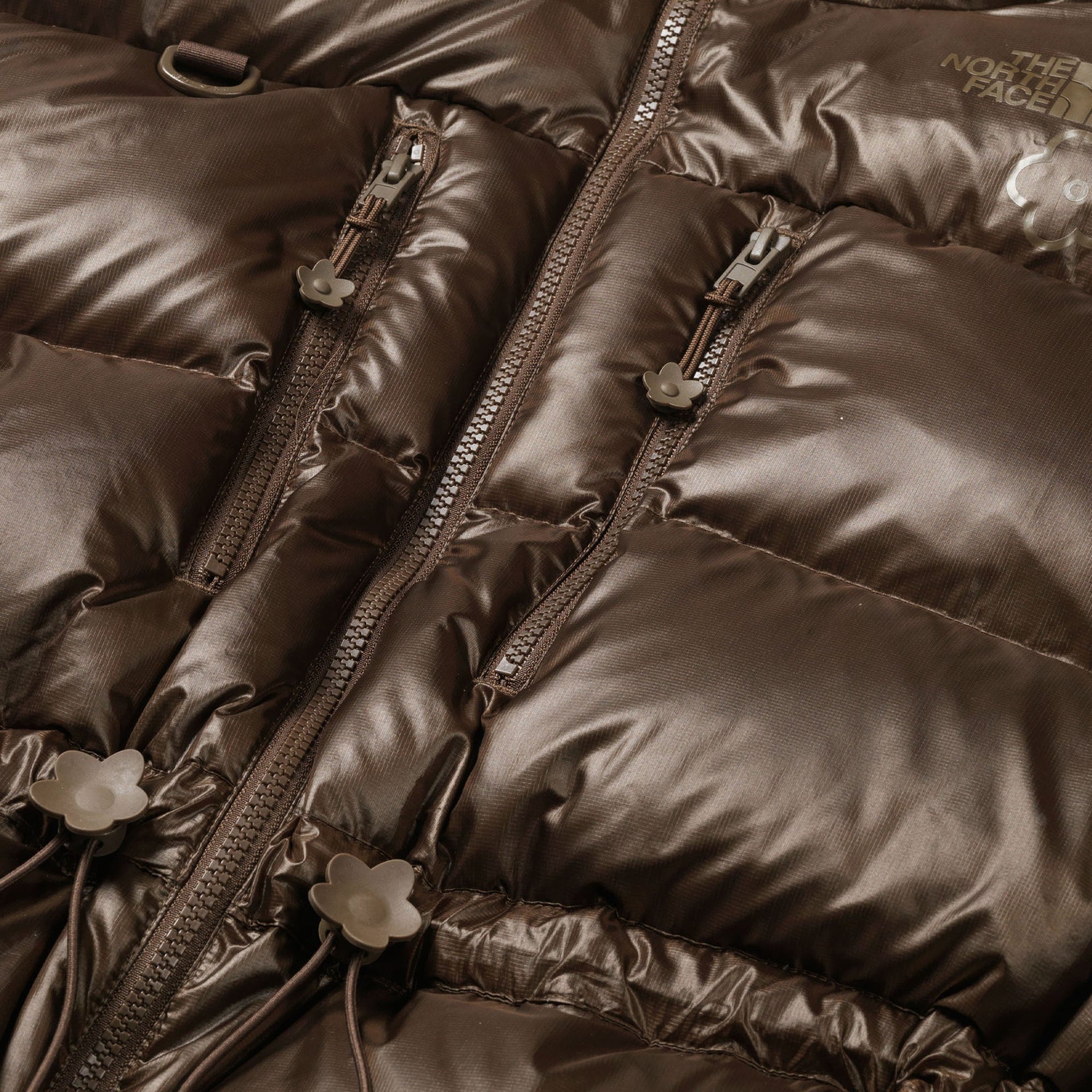 The North Face x Cecilie Bahnsen Himalayan Quilted Down Parka - Soil Brown