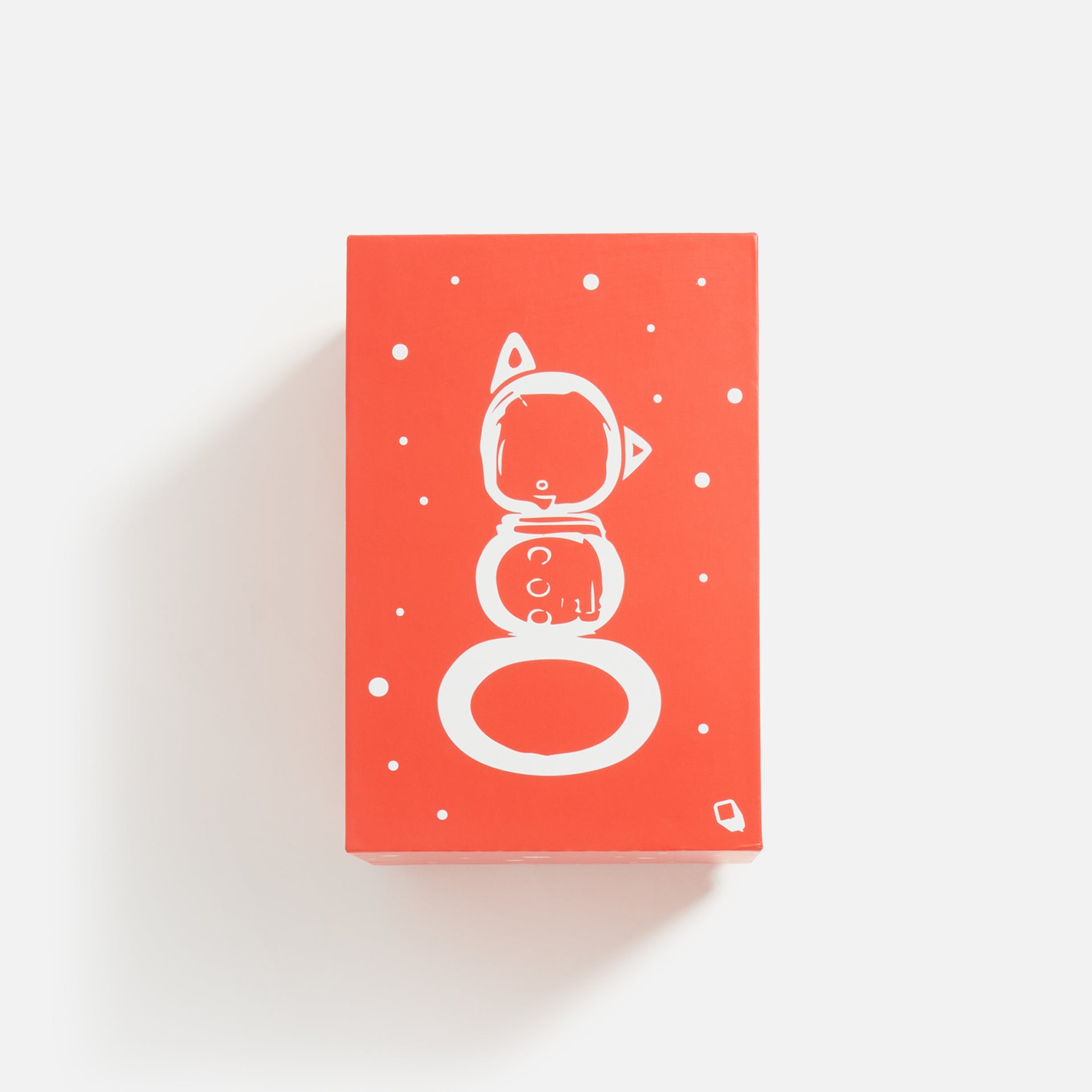 ToyQube 6” Clear Snowman - Icy