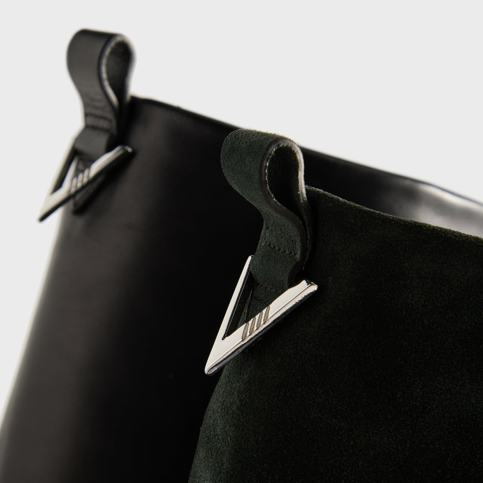 The Attico Mini Robin Combat Boot - Black