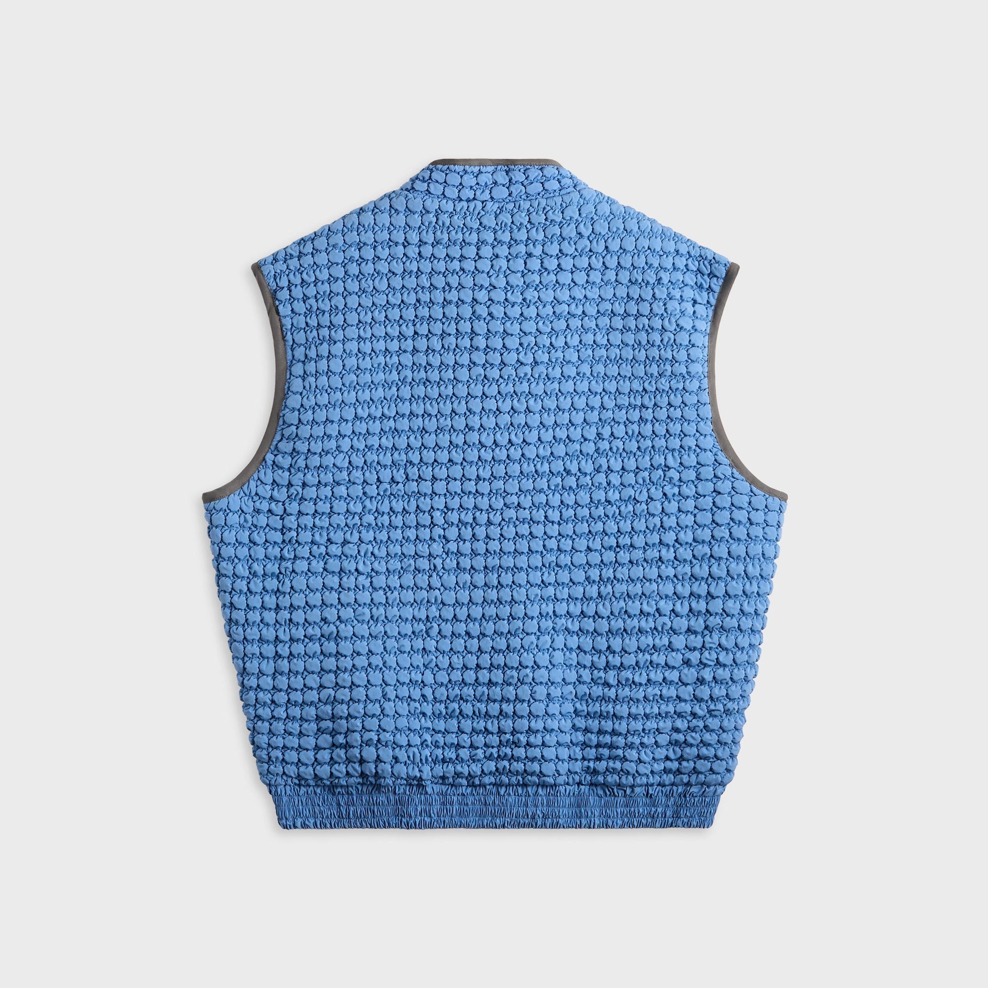 Marni Crinkled Nylon Gilet Waistcoat - Iris Blue