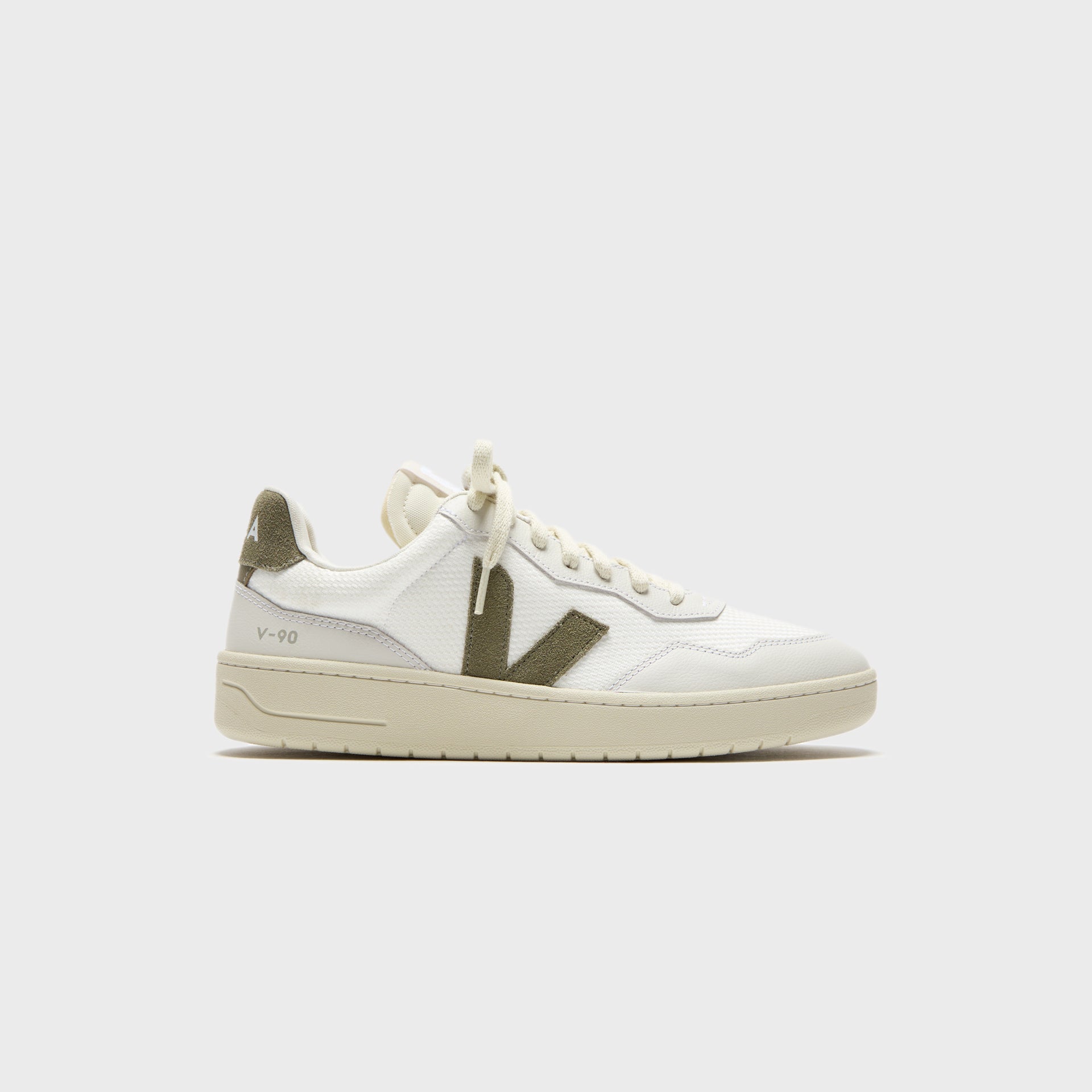 Veja WMNS V-90 - White / Kaki