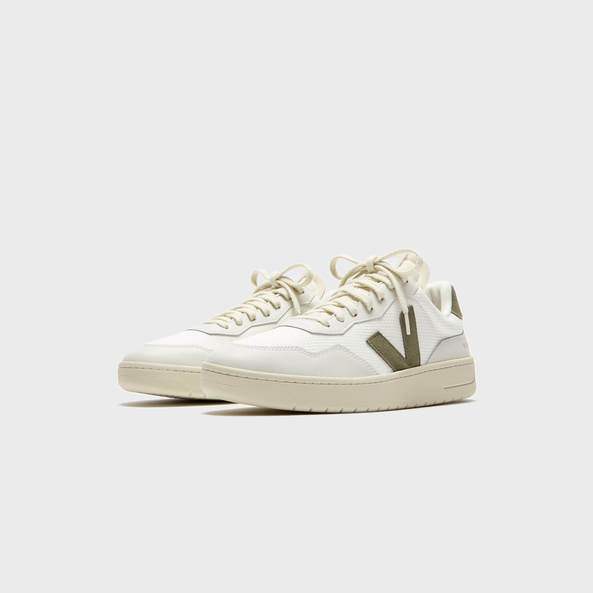Veja V-90 - White / Kaki