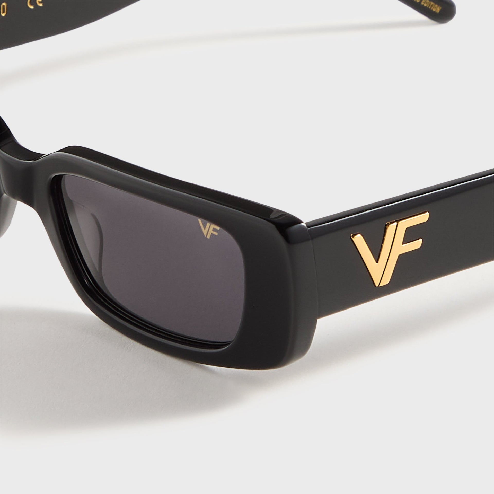 Vintage Frames Soho Black Acetate in Black / Jet Black