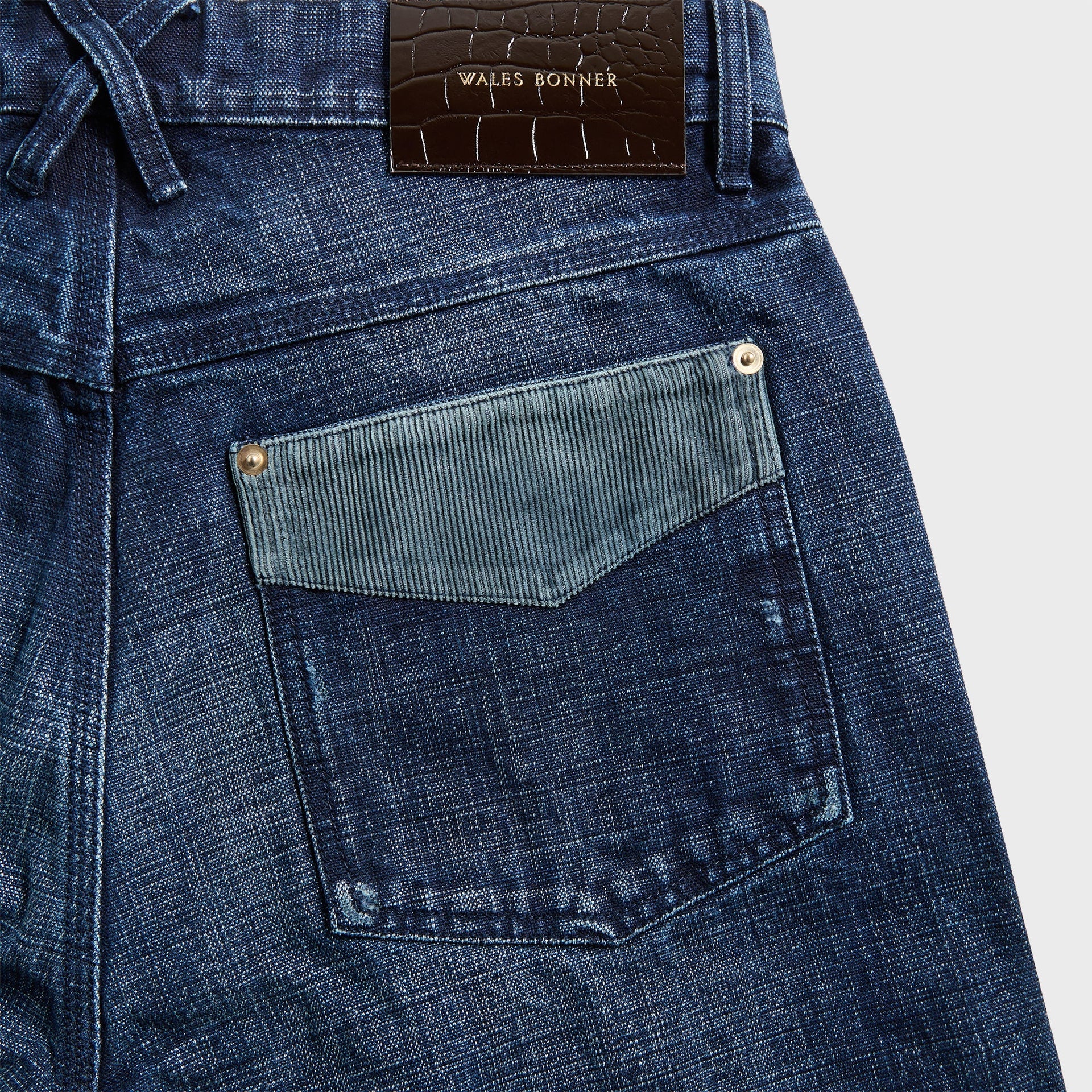 Wales Bonner Sierra Trouser - Indigo