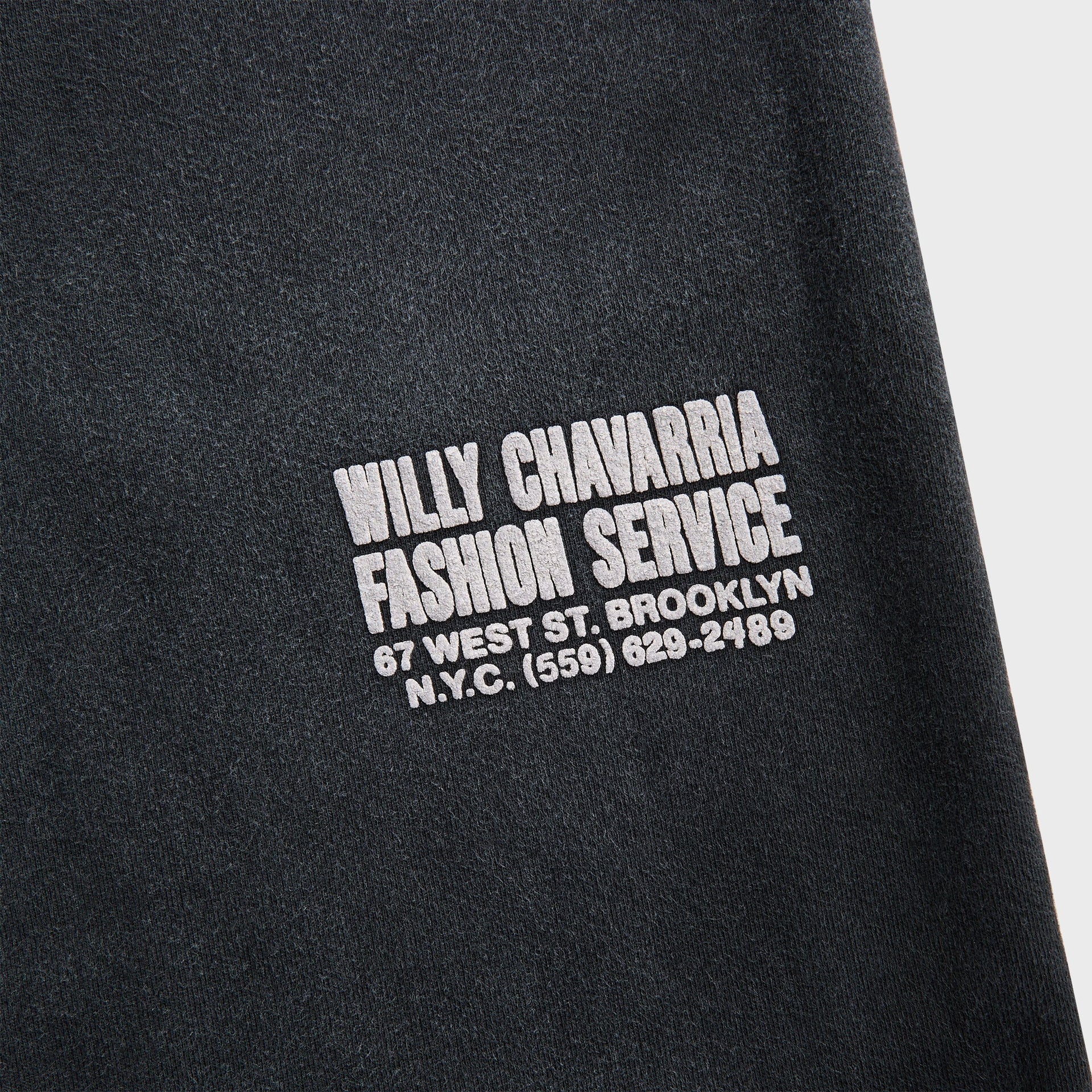 Willy Chavarria Fashion Services Willy Sweatpant - Black