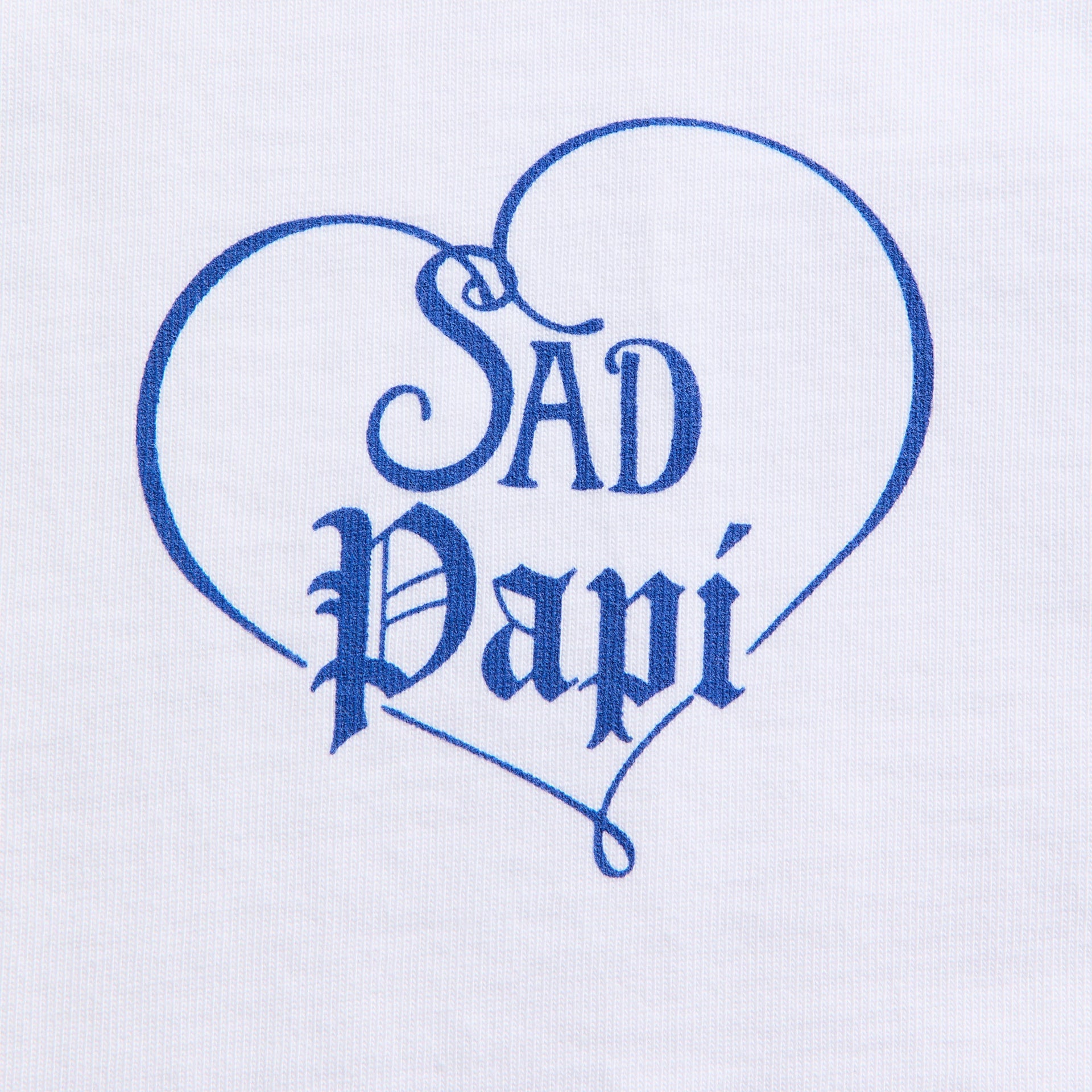 Willy Chavarria Precious Sad Papi Northsider Tee - White