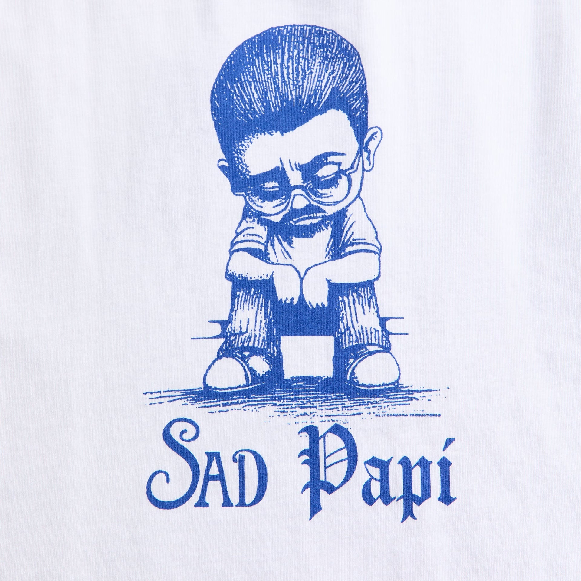 Willy Chavarria Precious Sad Papi Northsider Tee - White