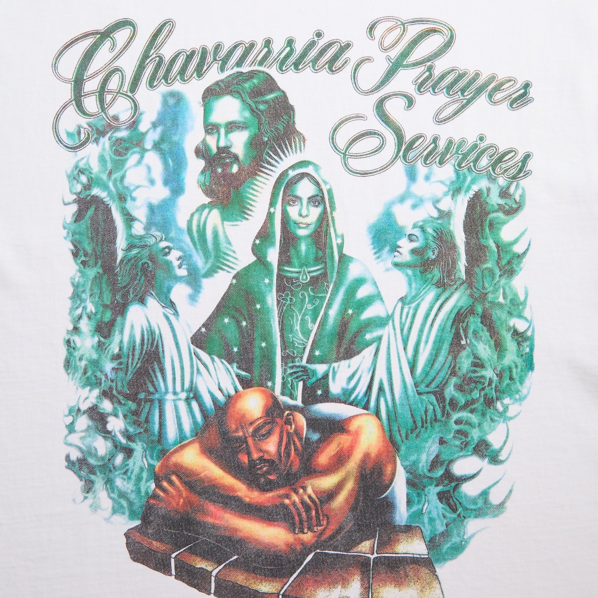 Willy Chavarria Prayer Services Northsider Tee - White