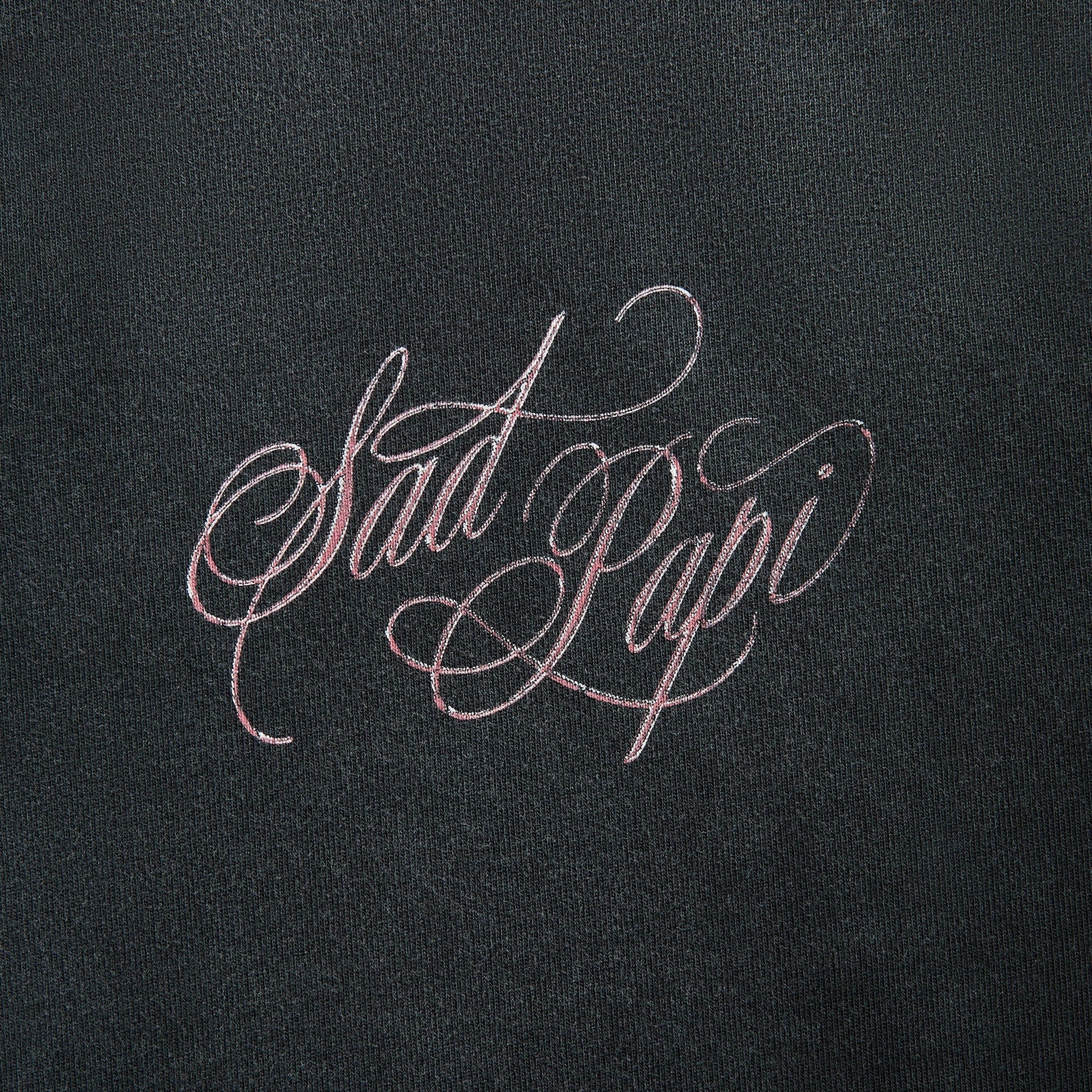 Willy Chavarria Sad Papi Buffalo Tee - Black