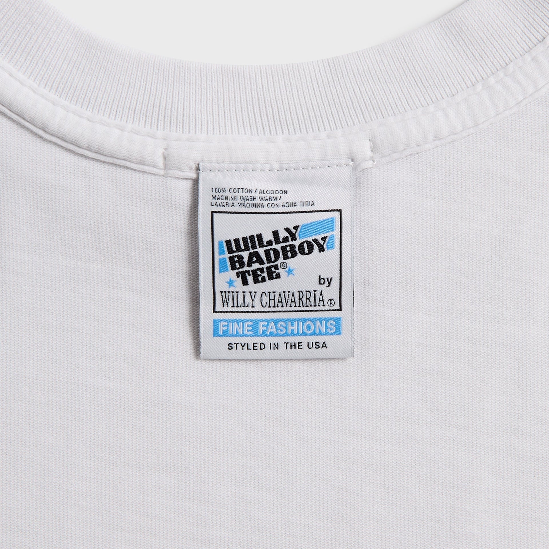 Willy Chavarria Inside Out "Willy" Buffalo Tee - White