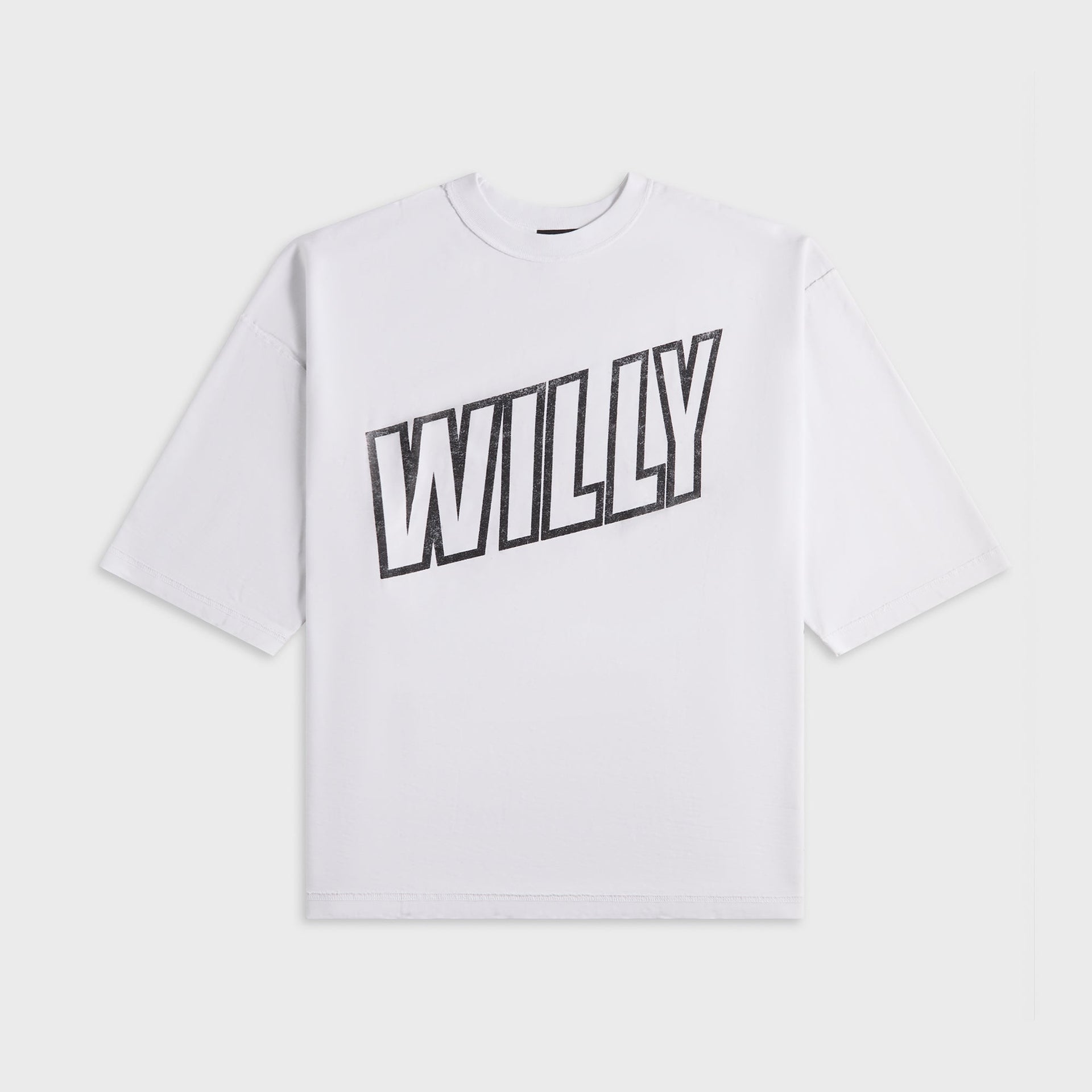 Willy Chavarria Inside Out "Willy" Buffalo Tee - White
