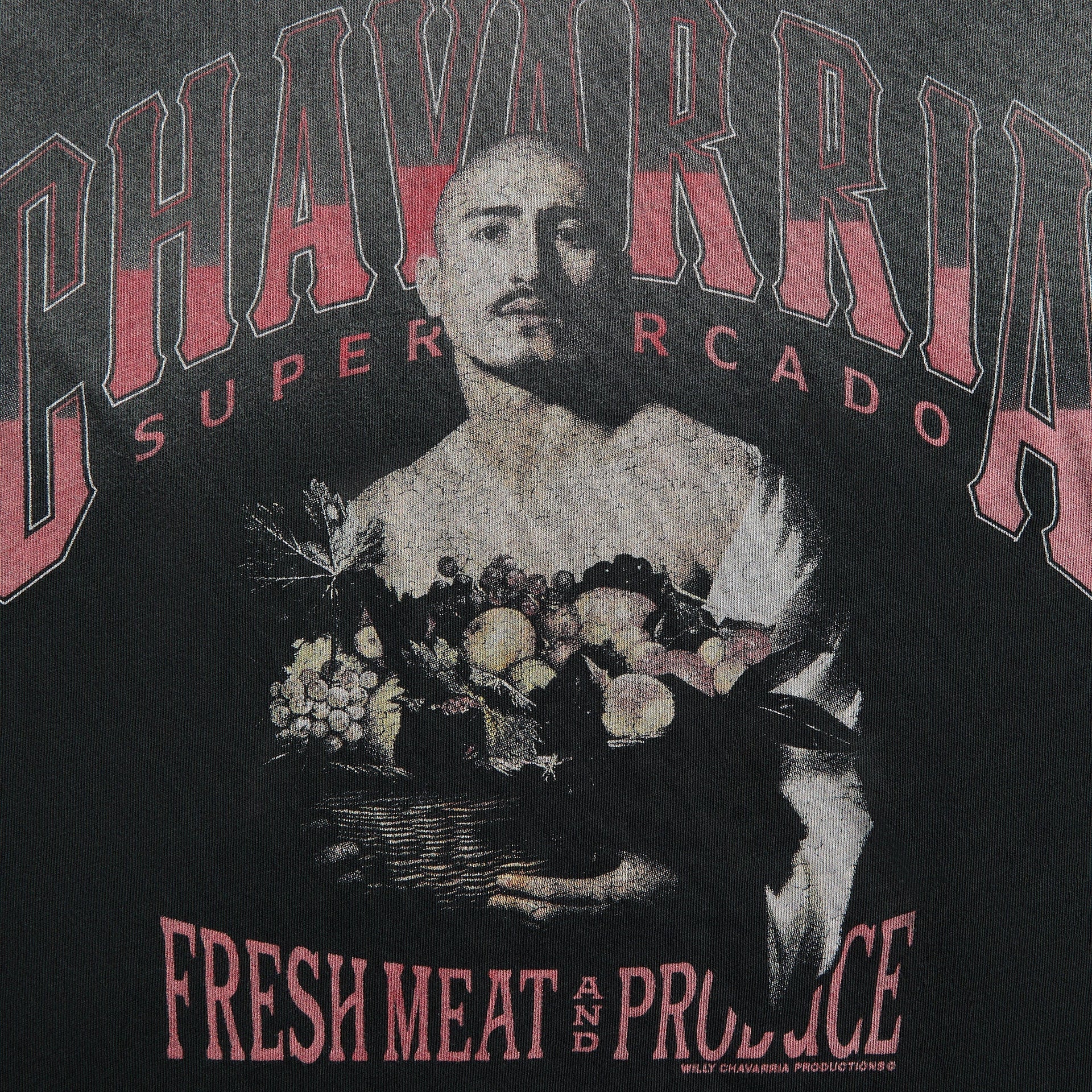 Willy Chavarria San Chachi Produce Easy Tee - Black