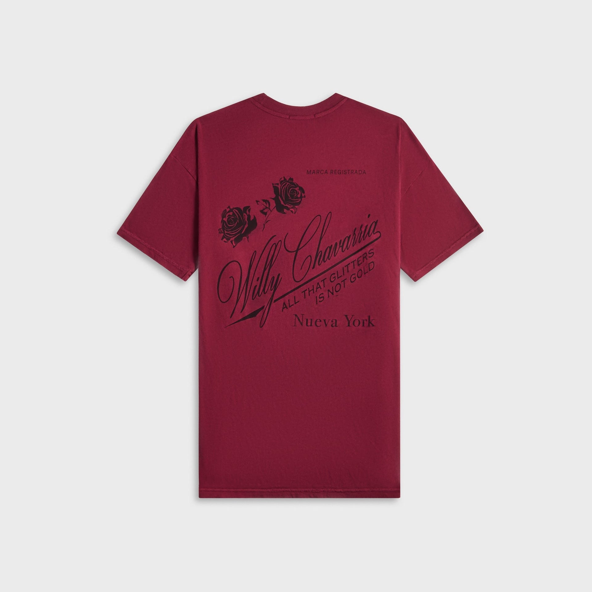Willy Chavarria Proverb Easy Tee - Red