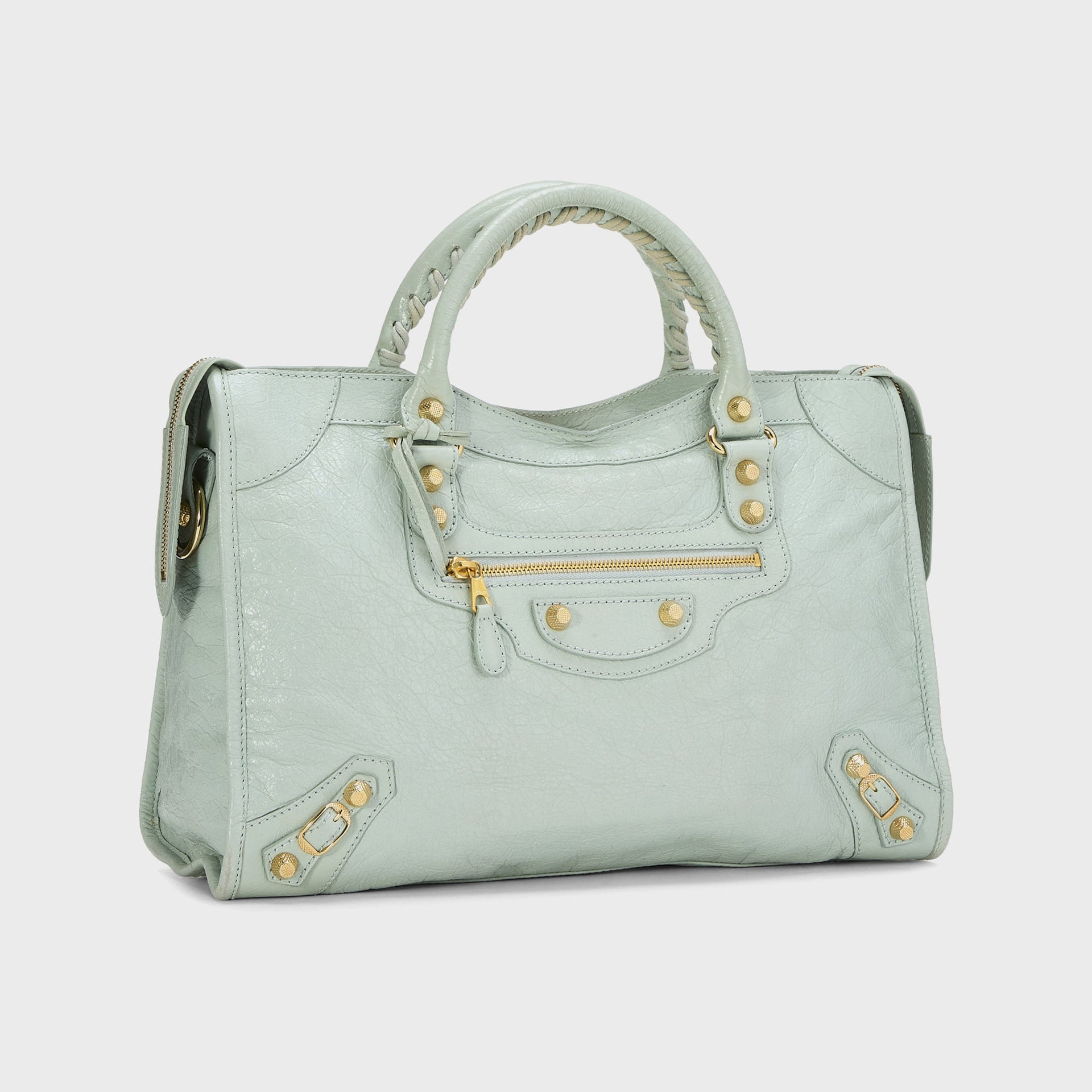 Balenciaga Giant12 City - Green Agneau