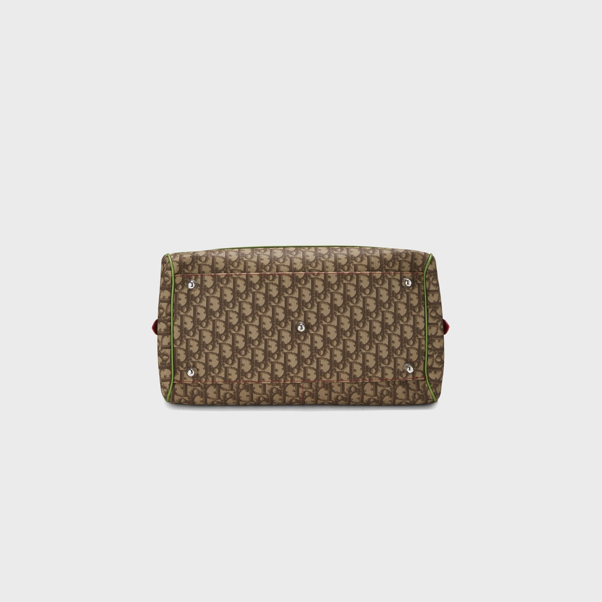WGACA Dior Coated Canvas Rasta Bowler in Brown