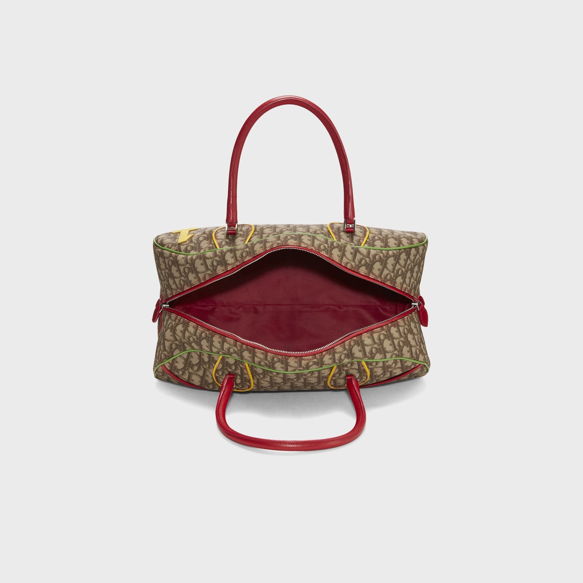 WGACA Dior Coated Canvas Rasta Bowler in Brown