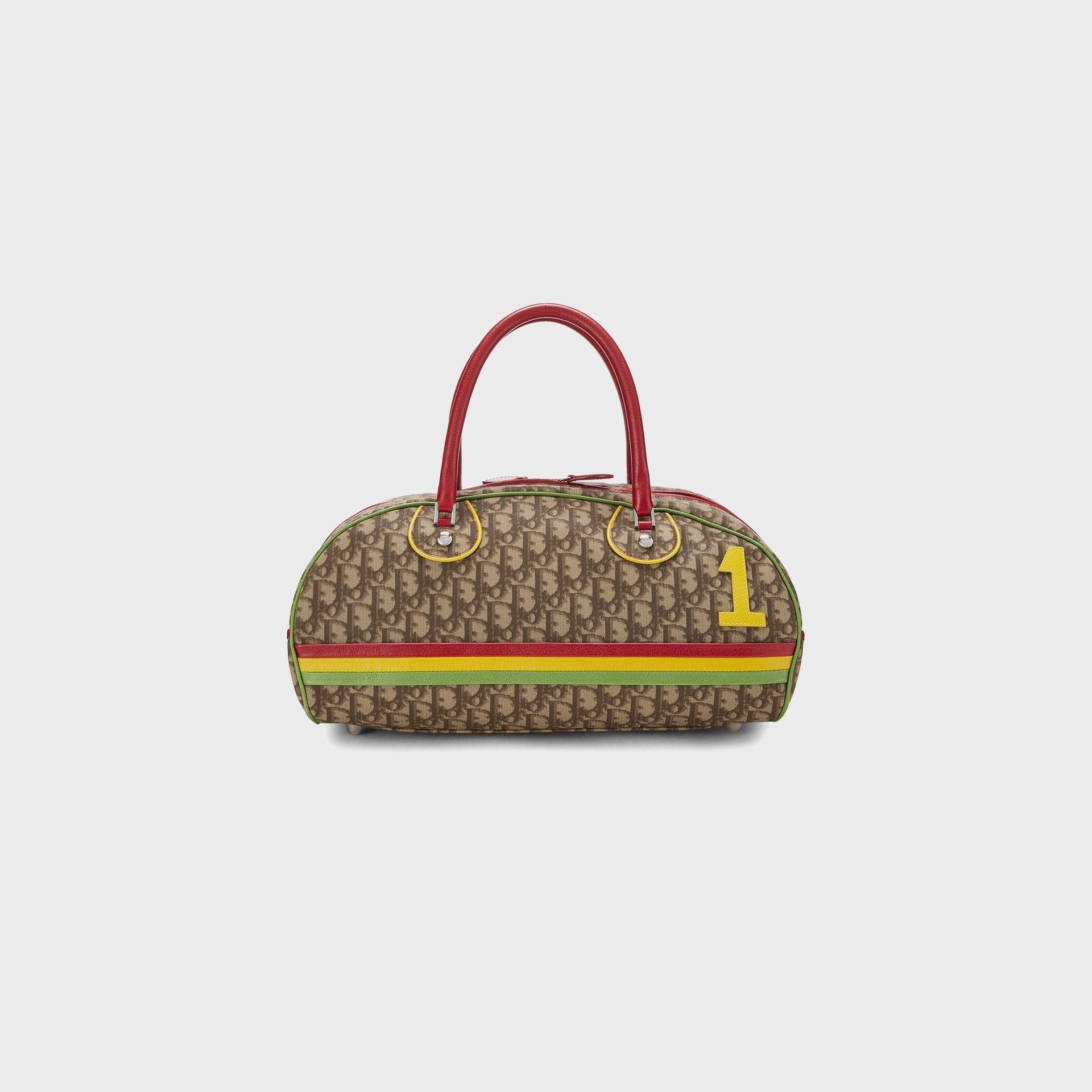 WGACA Dior Coated Canvas Rasta Bowler in Brown