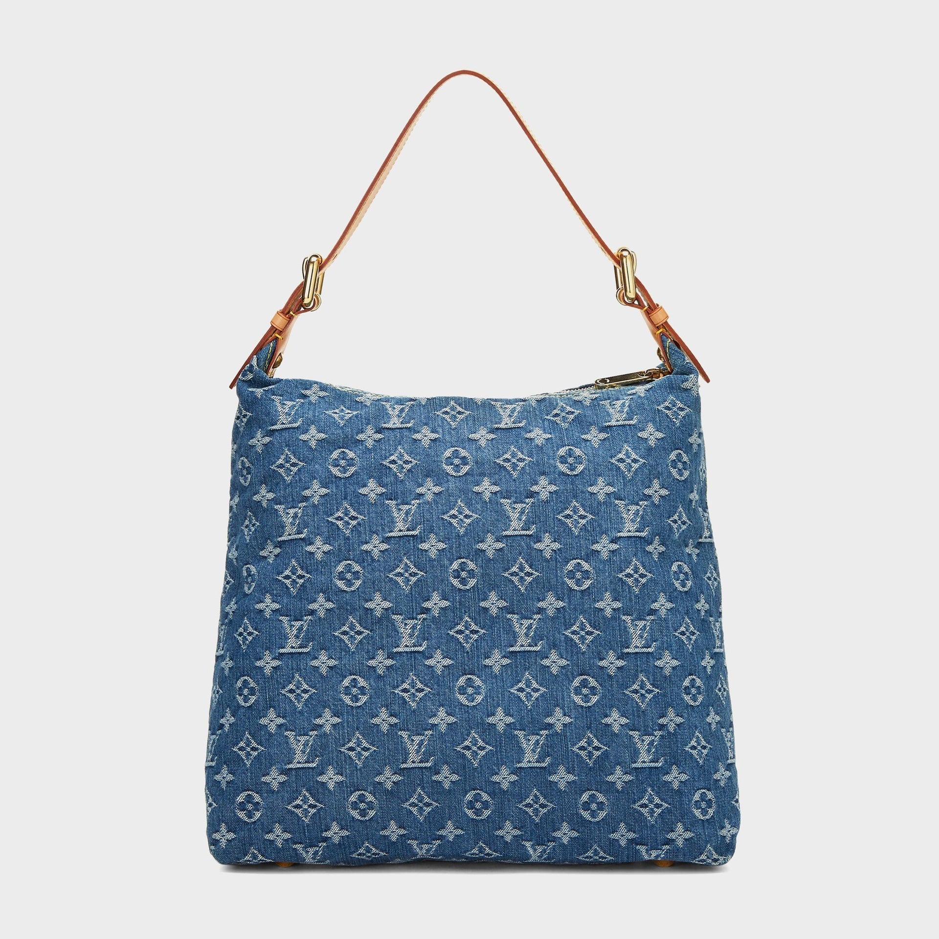 WGACA Louis Vuitton Denim Baggy Gm in Blue