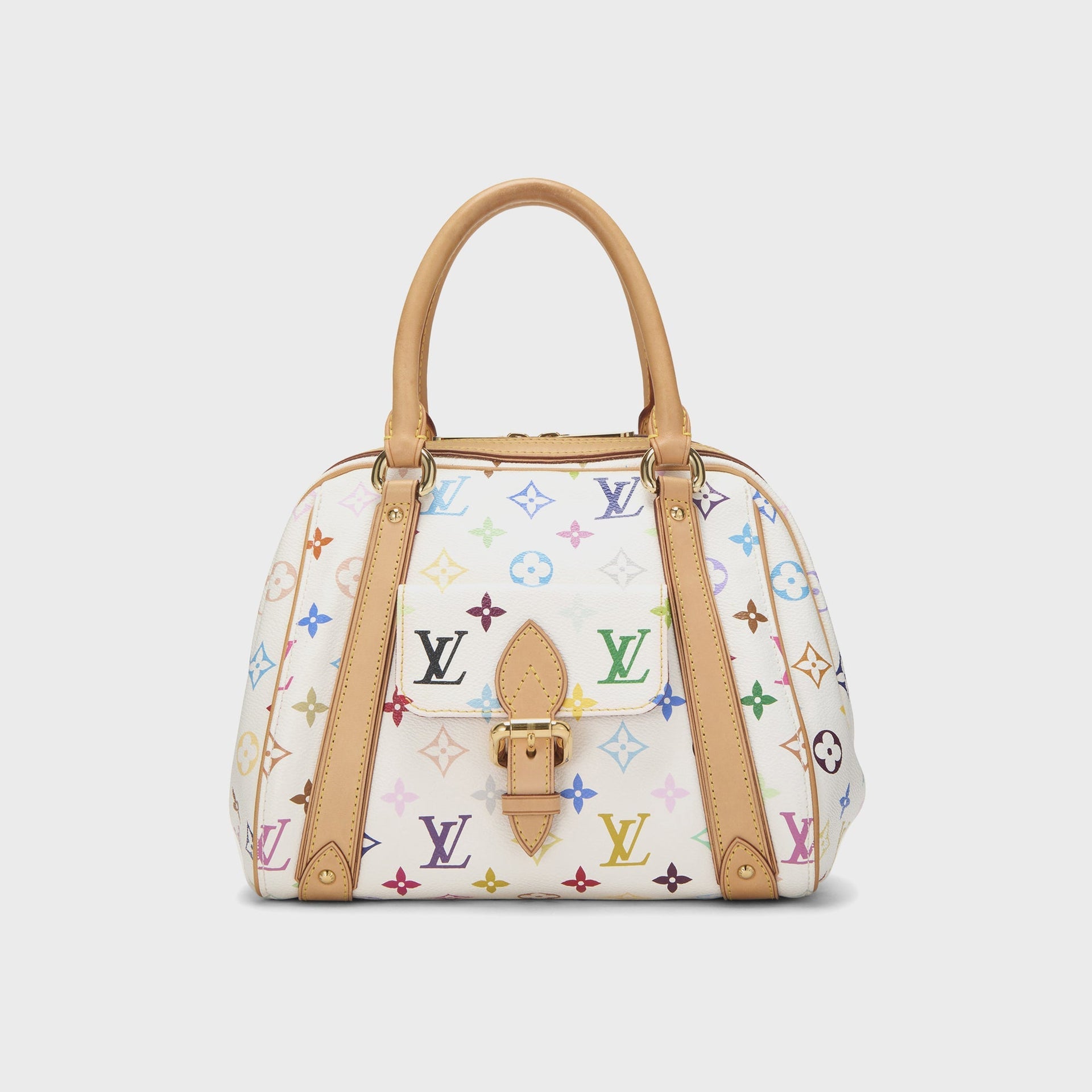 WGACA Louis Vuitton Multi Priscilla in White / Multi