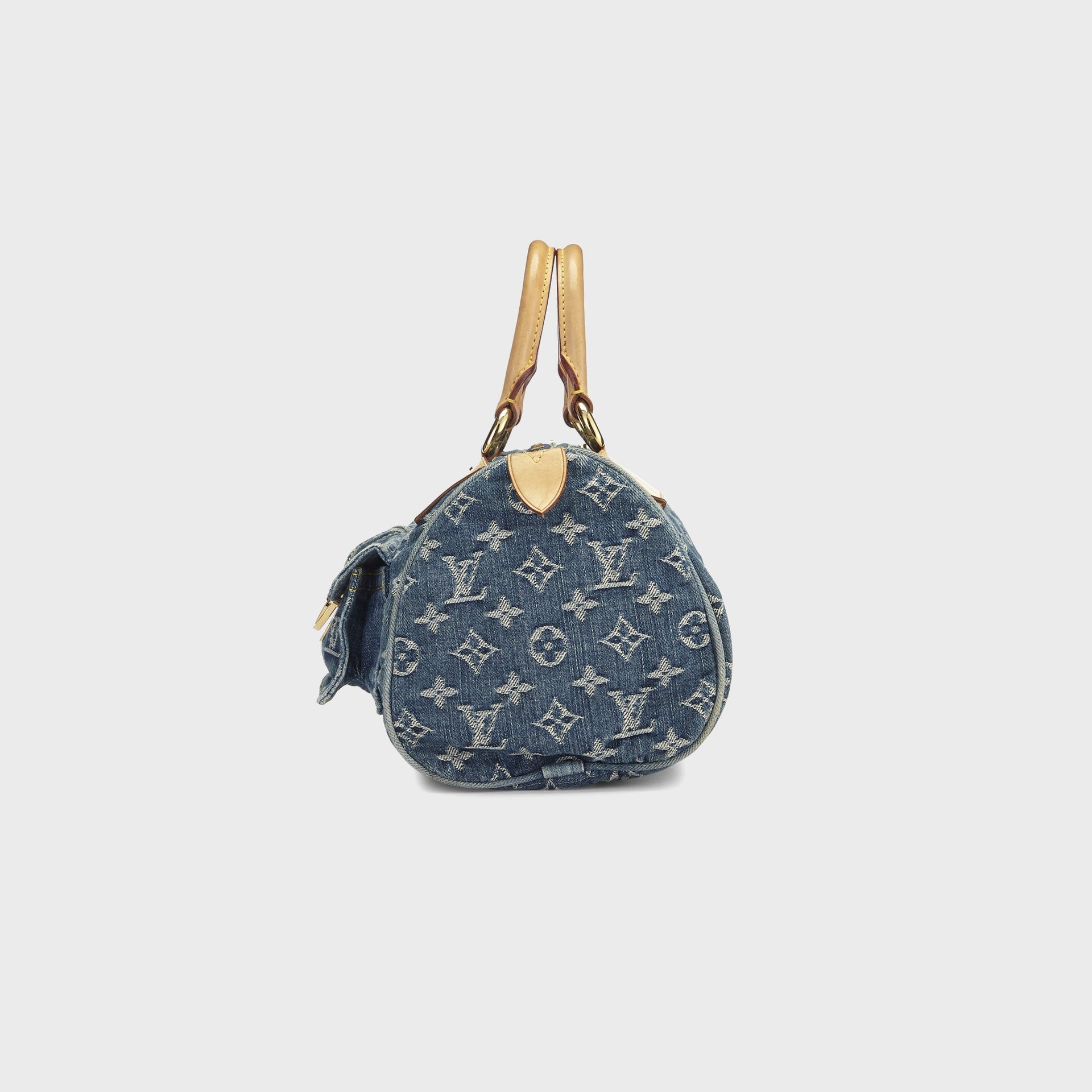WGACA Louis Vuitton Denim Neo Speedy in Blue