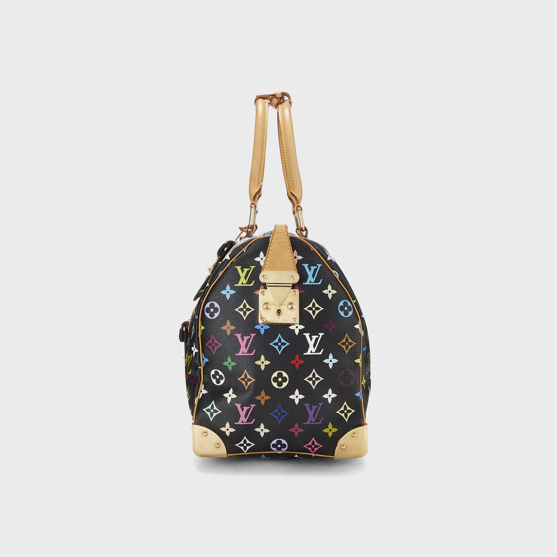 WGACA Louis Vuitton Keepall 45 - Black / Multi