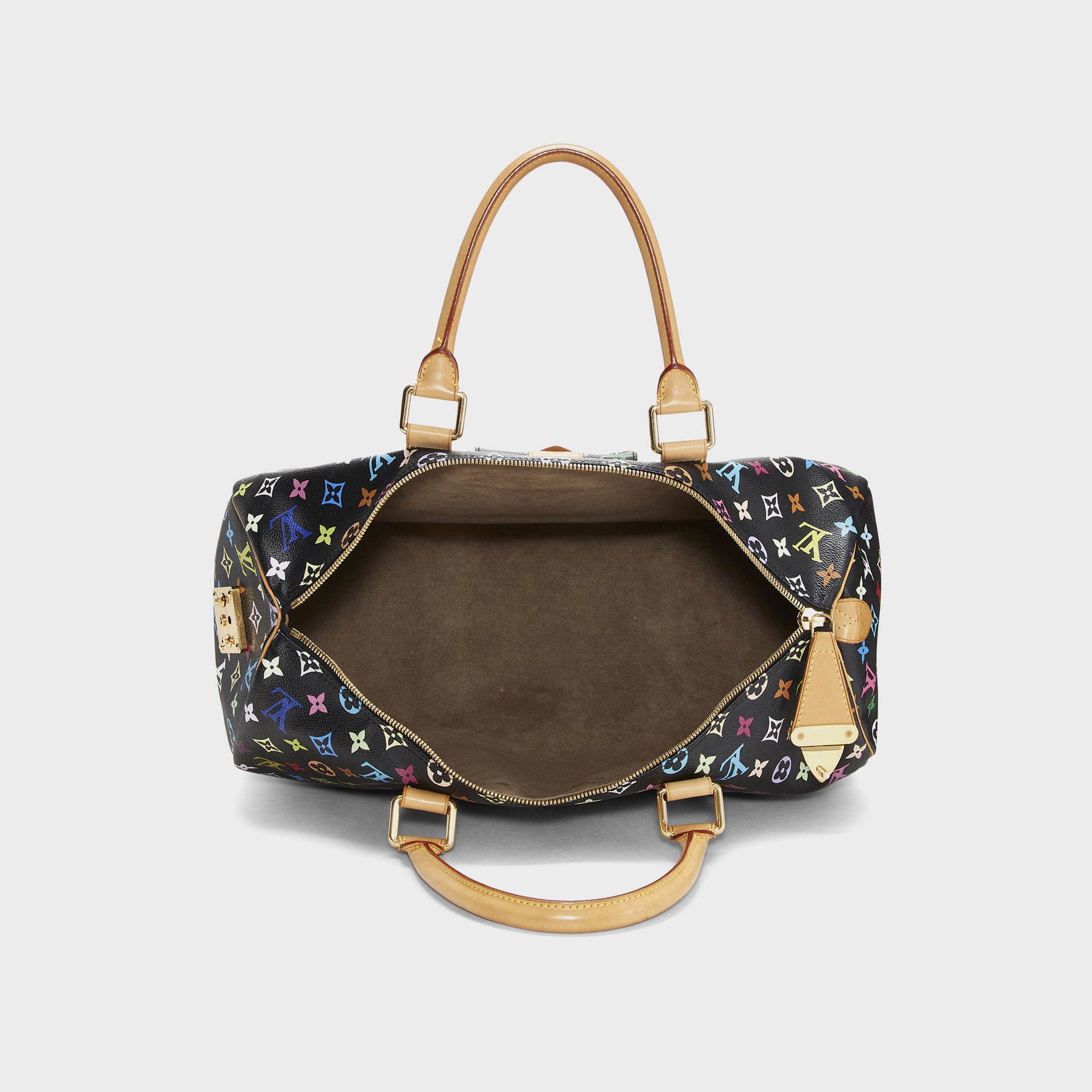 WGACA Louis Vuitton Keepall 45 - Black / Multi