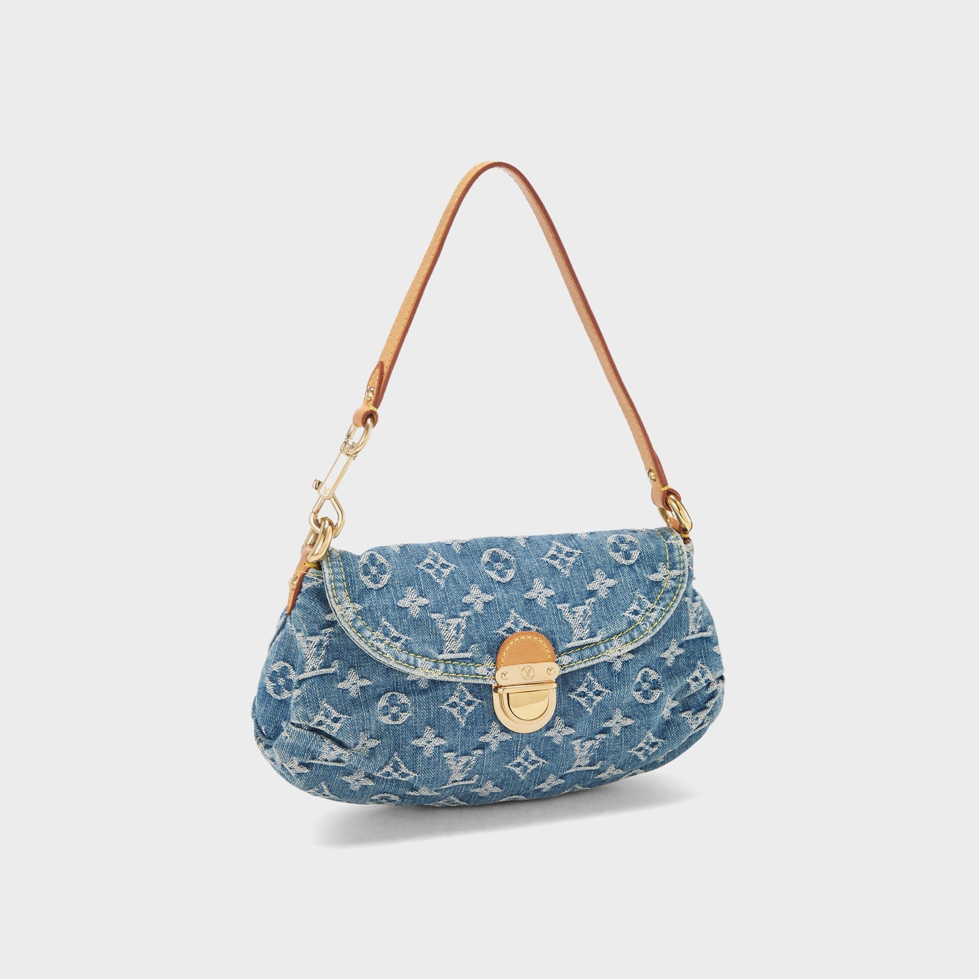 WGACA Louis Vuitton Pleaty Mini in Denim