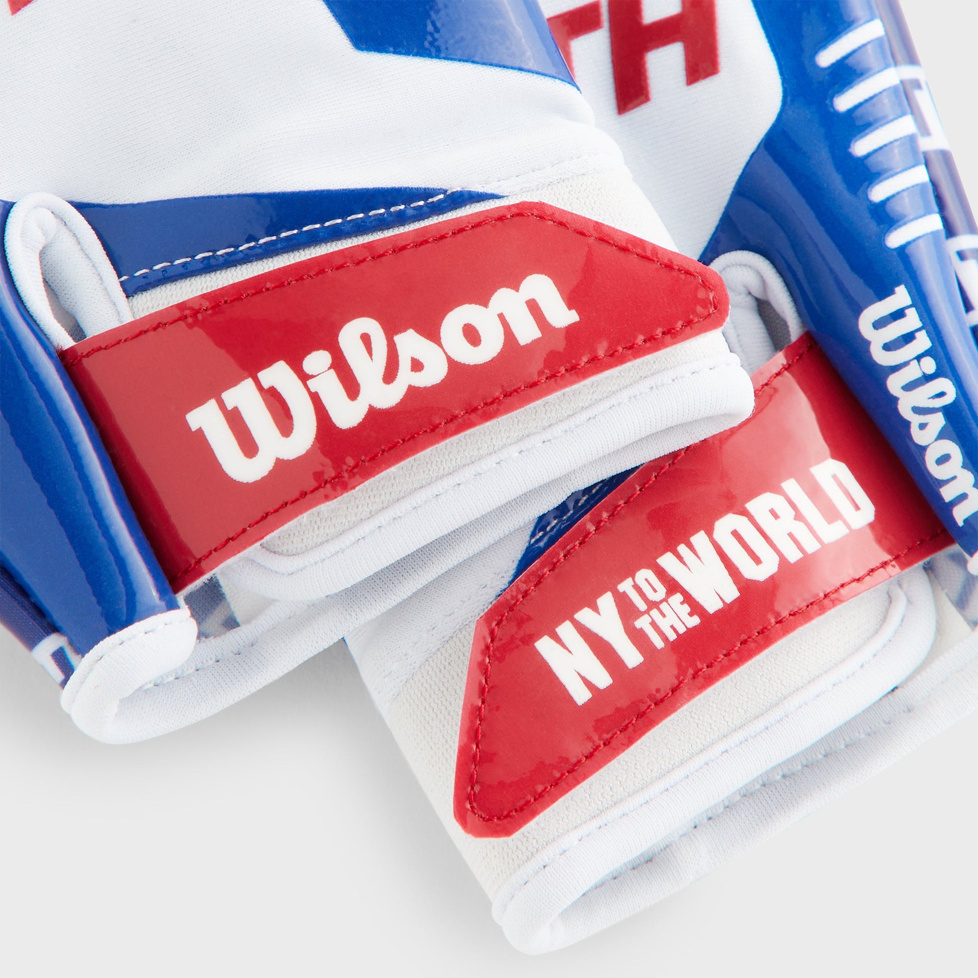 Kith & Wilson for the NFL Receiver Gloves - Blue / White