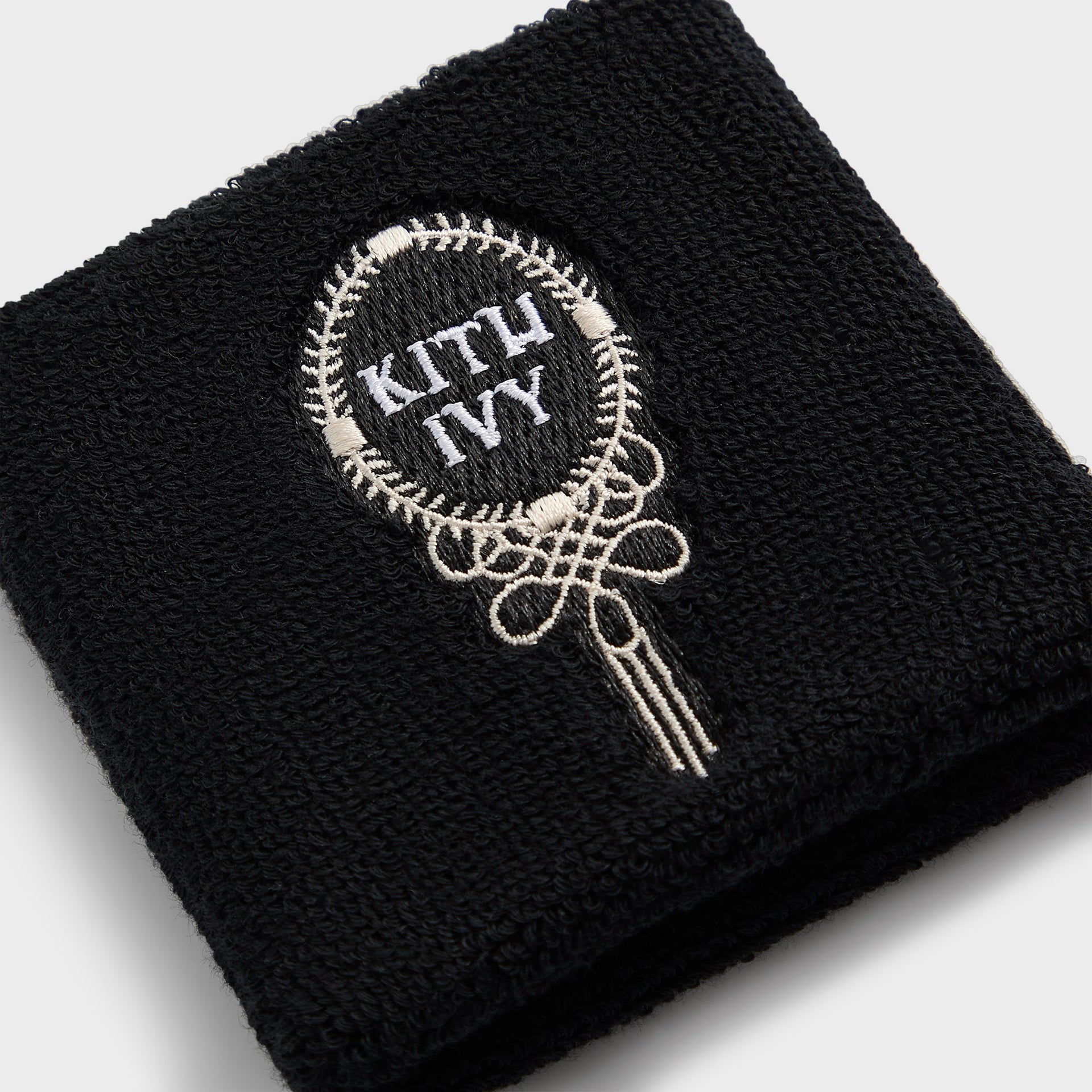 Kith Ivy for Wilson Classic Terry Wristbands - Black