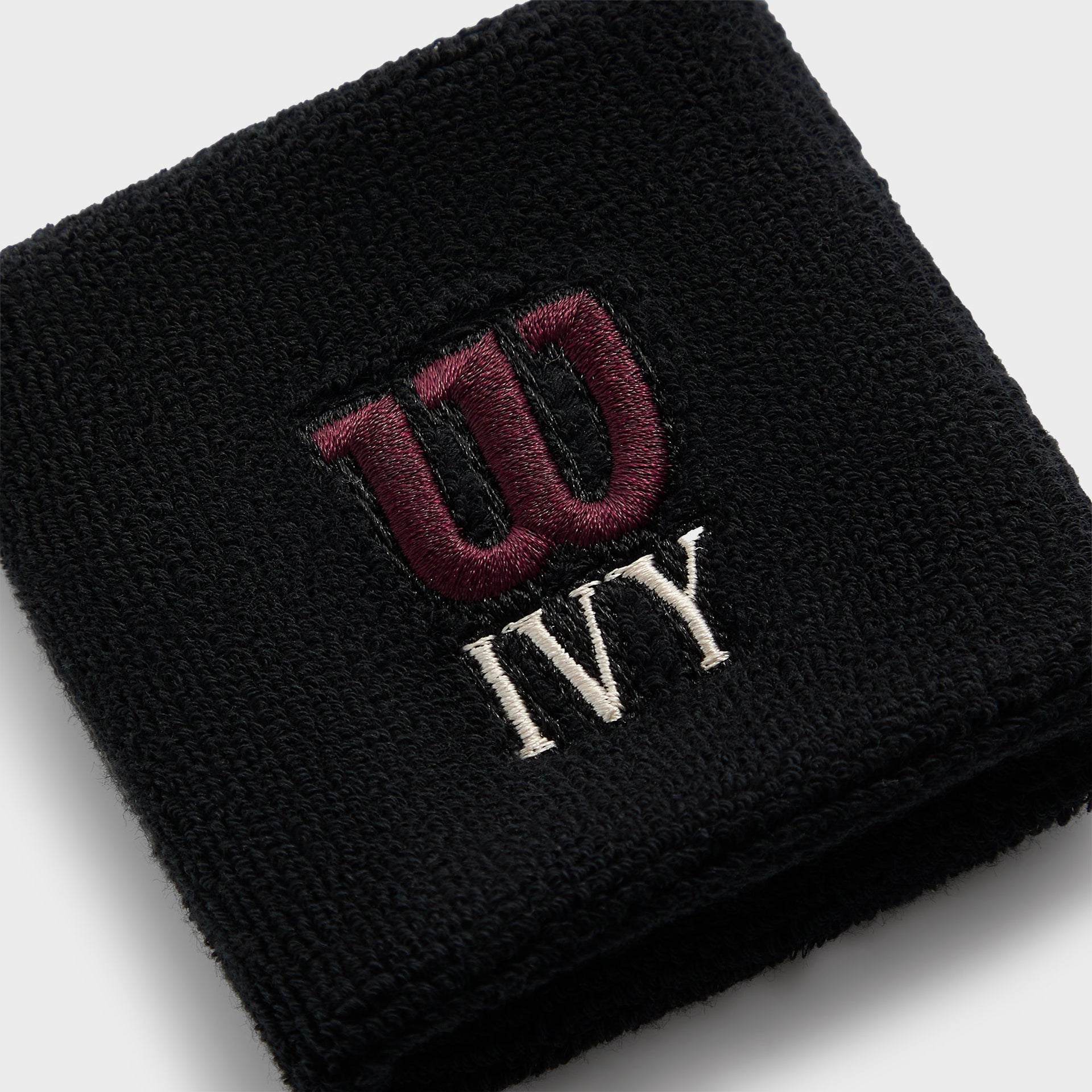 Kith Ivy for Wilson Classic Terry Wristbands - Black