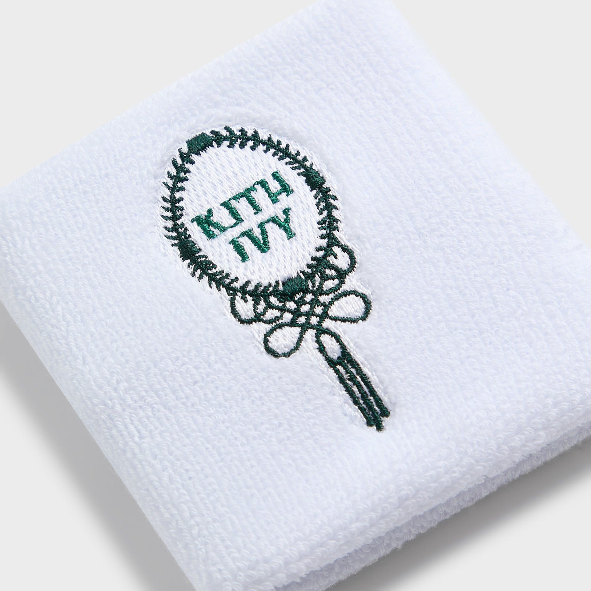 Kith Ivy for Wilson Classic Terry Wristbands - White