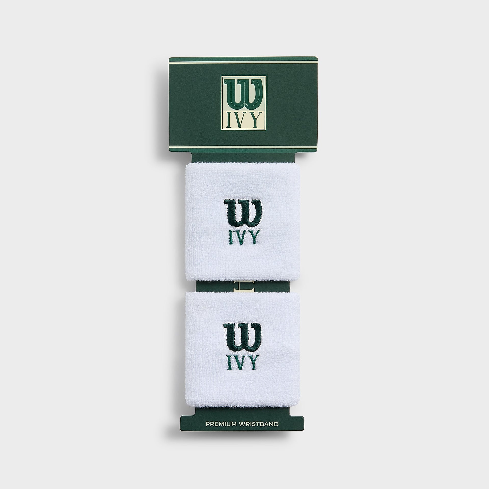 Kith Ivy for Wilson Classic Terry Wristbands - White