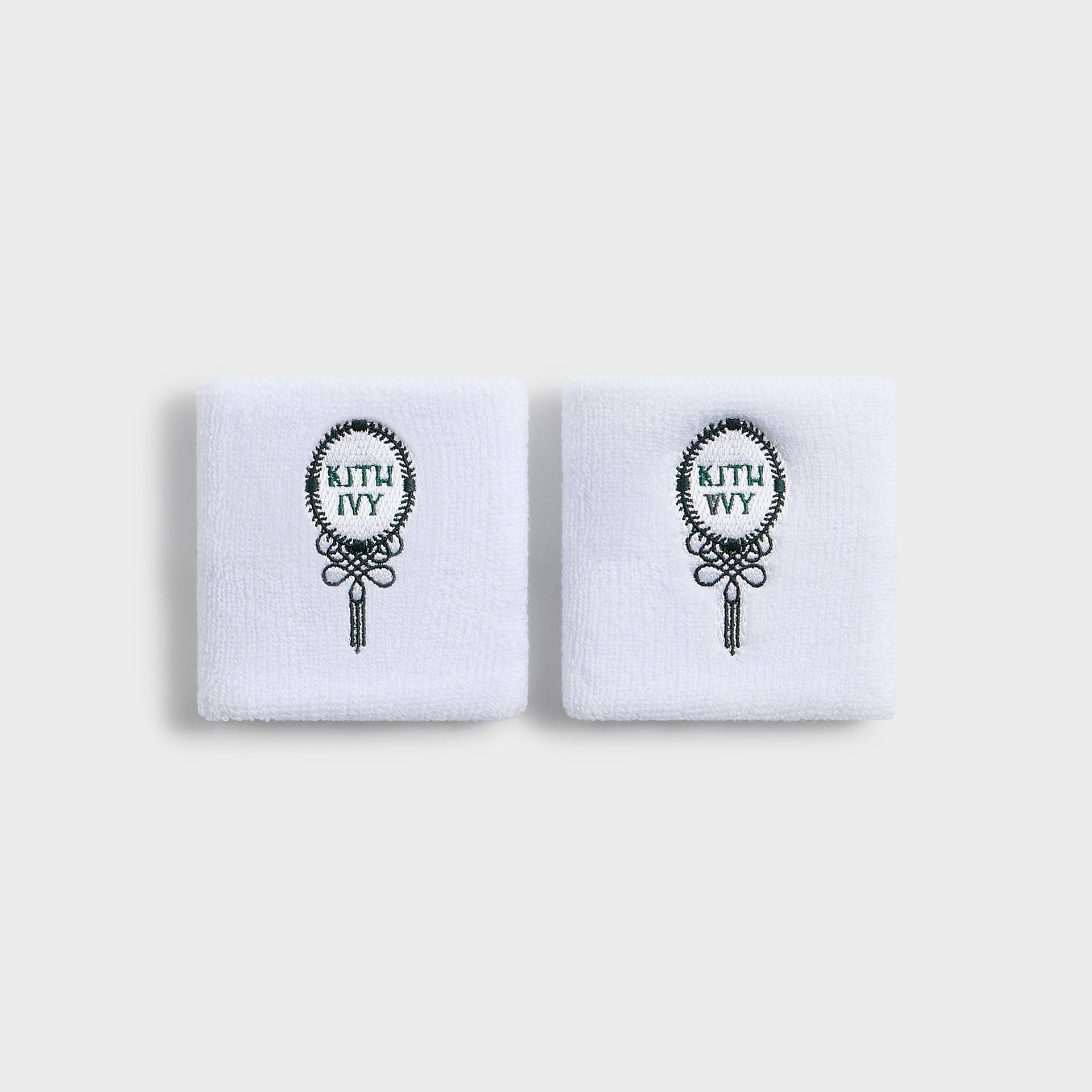 Kith Ivy for Wilson Classic Terry Wristbands - White