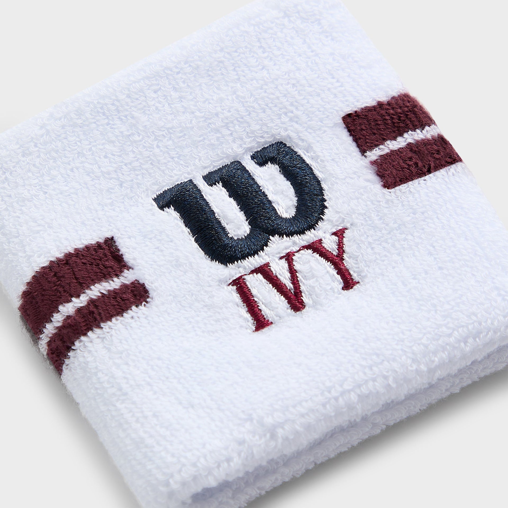 Kith Ivy for Wilson Terry Stripe Wristbands - White