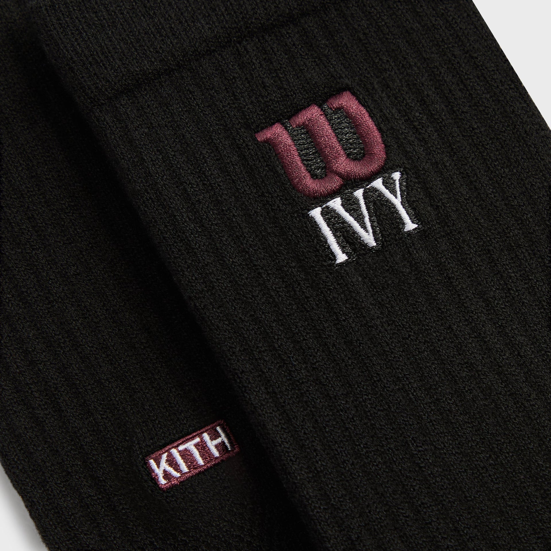 Kith Ivy for Wilson Performance Crew Socks - Black