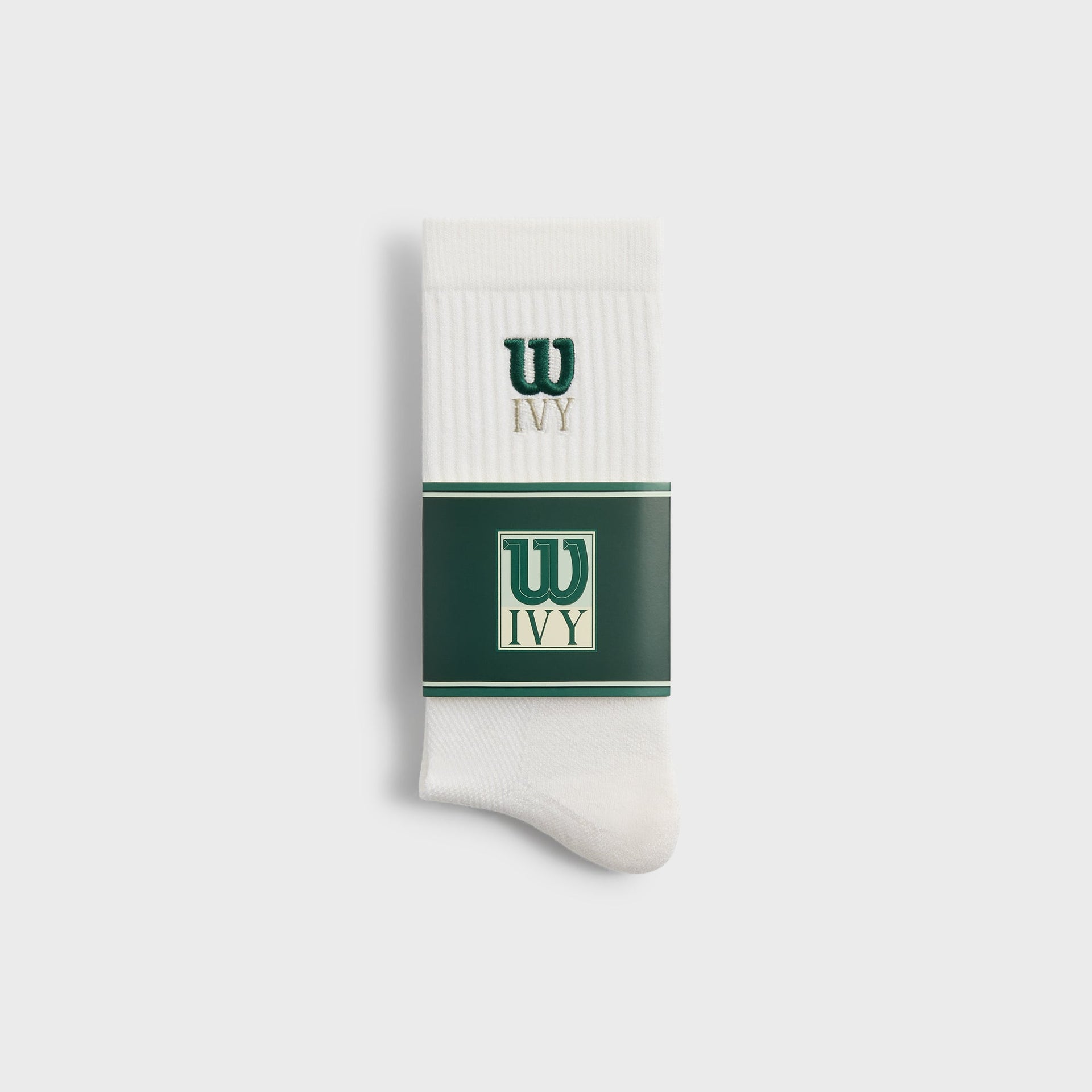 Kith Ivy for Wilson Performance Crew Socks - White