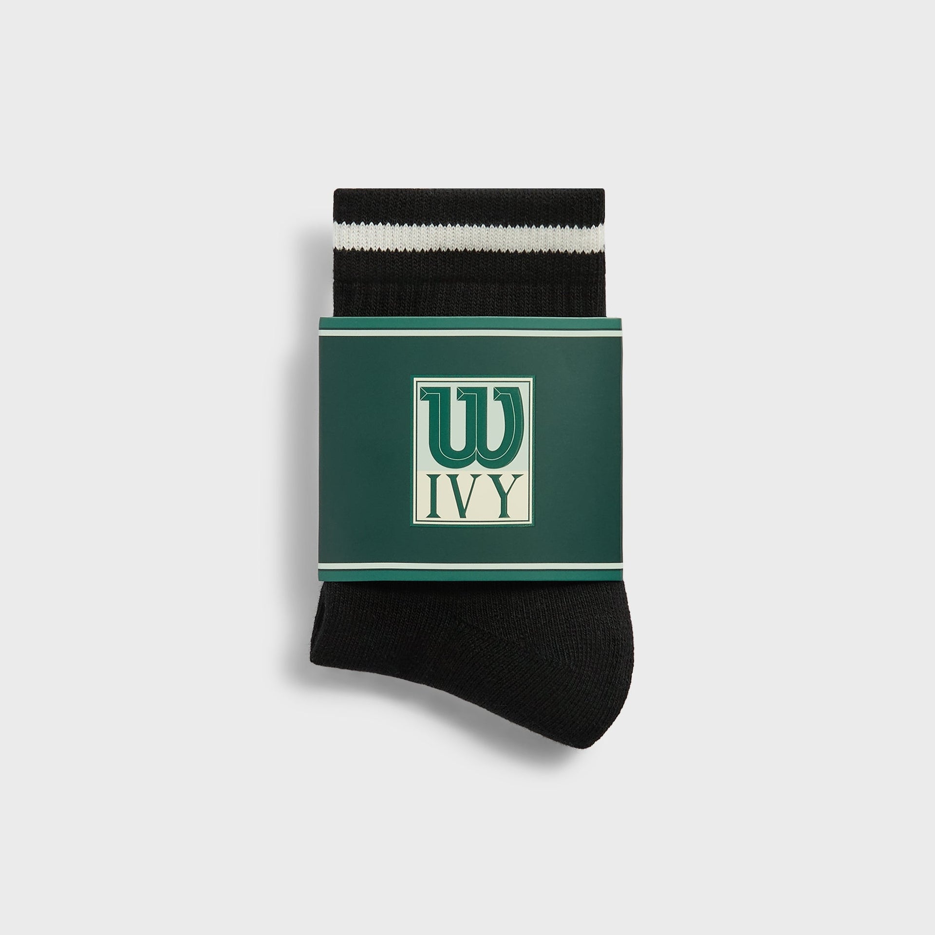 Kith Ivy for Wilson Quarter Top Socks - Black