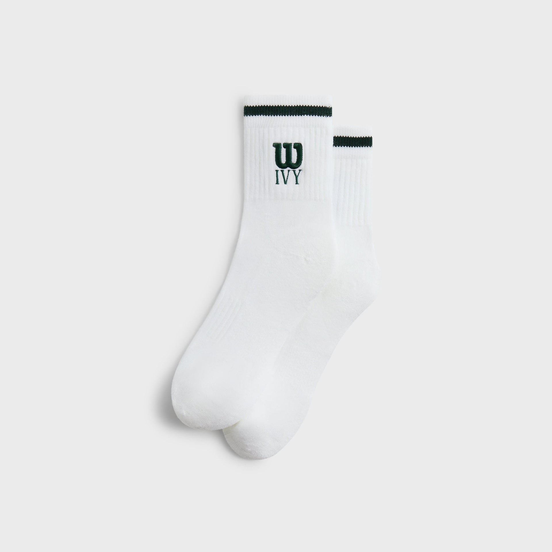 Kith Ivy for Wilson Quarter Top Socks - White