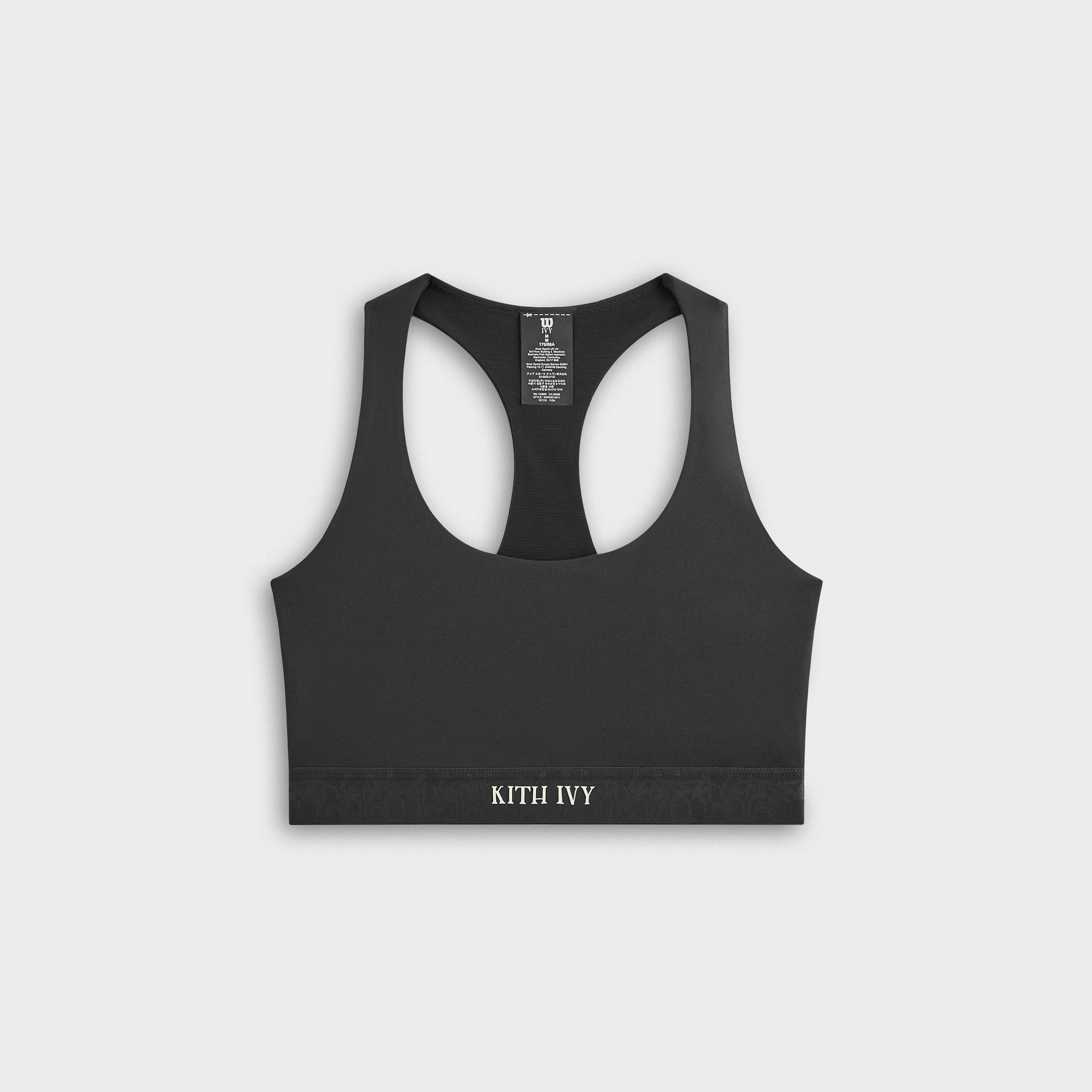Kith Ivy for Wilson Women's Doubles Racerback Bra - Black