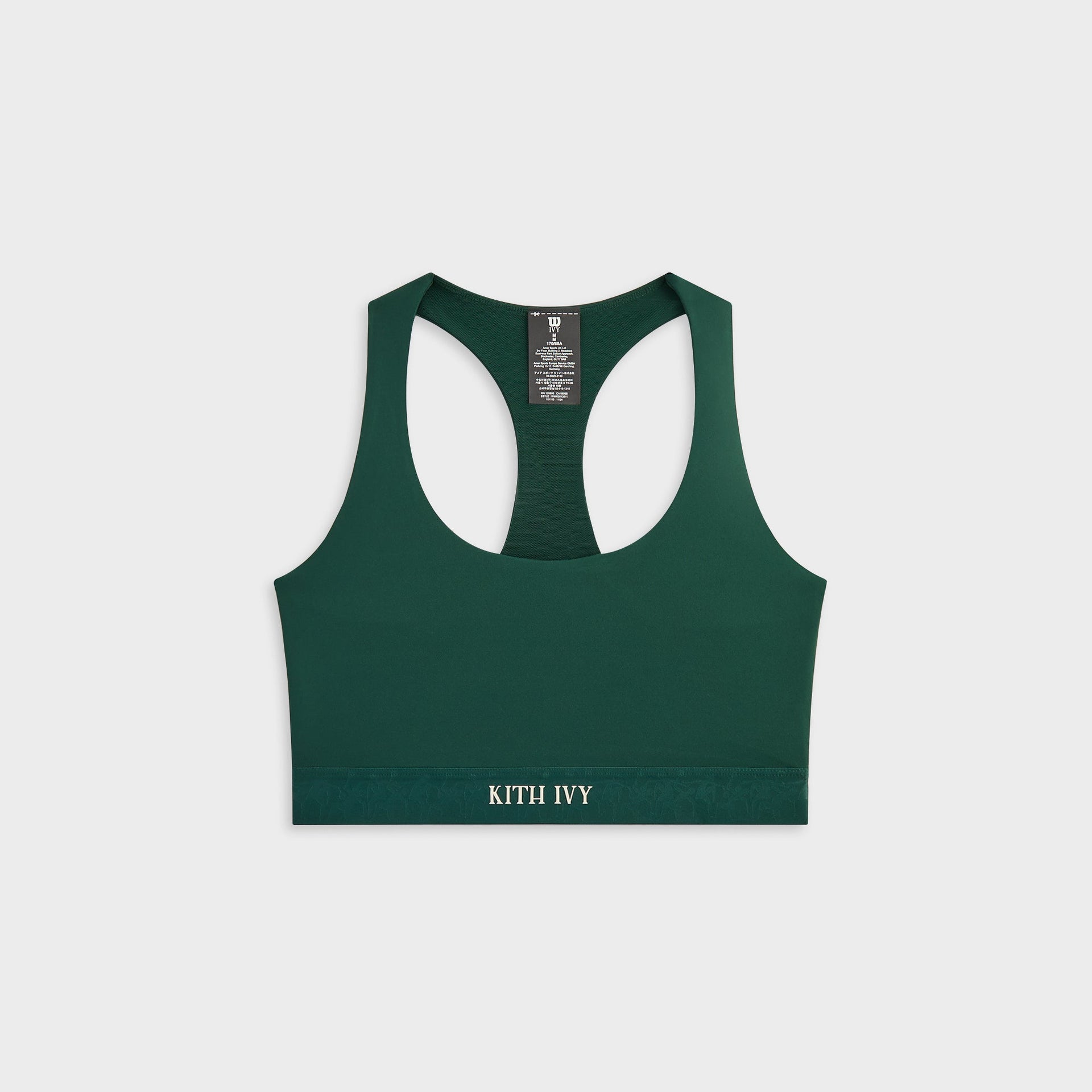 Kith Ivy for Wilson Women's Doubles Racerback Bra - Ivy Green
